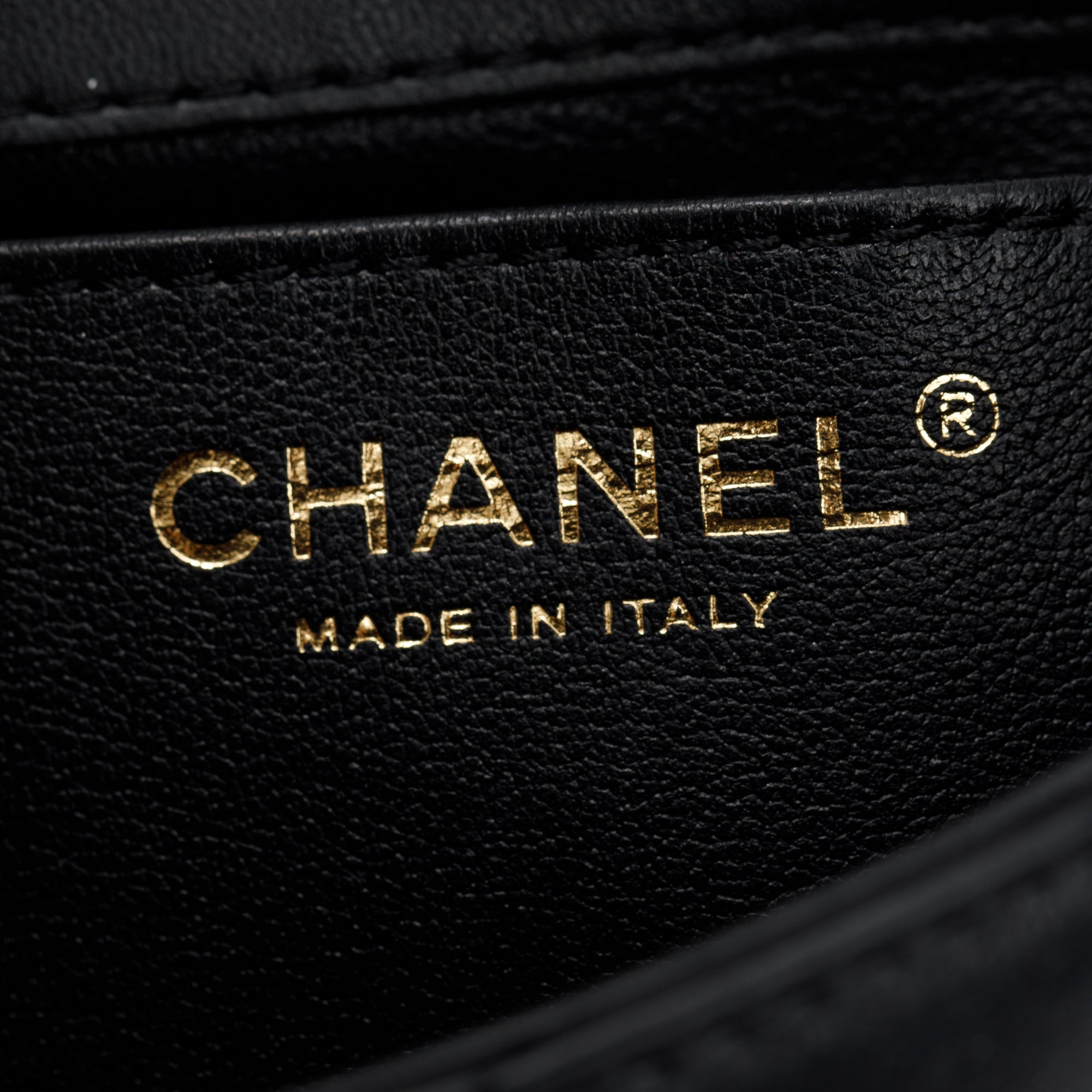 Chanel 2022 Black Quilted Lambskin Heart Charms Mini Flap Bag