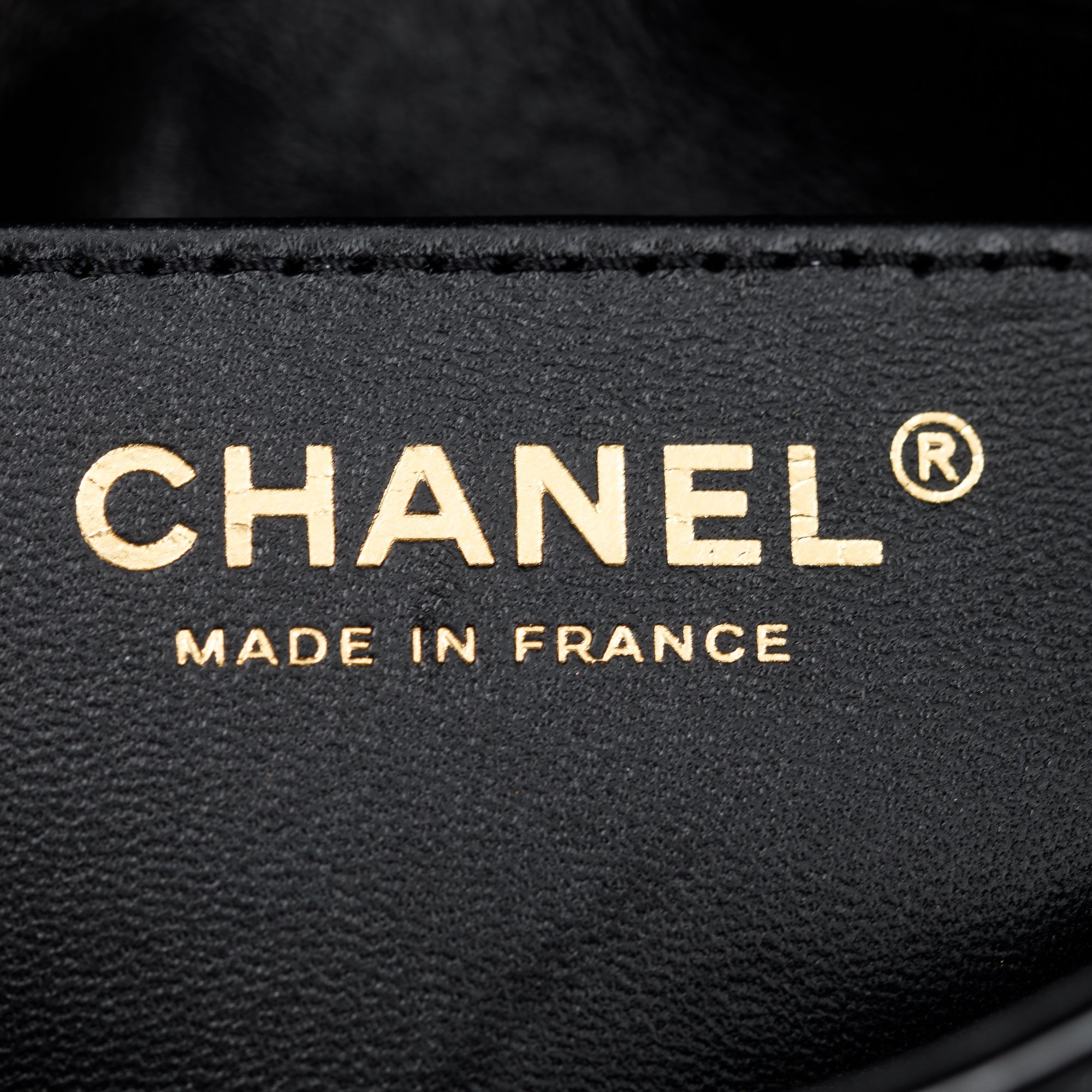 Chanel 2022 Black Quilted Patent Leather Coco De Toi Heart Square Mini Flap Bag w/ Box