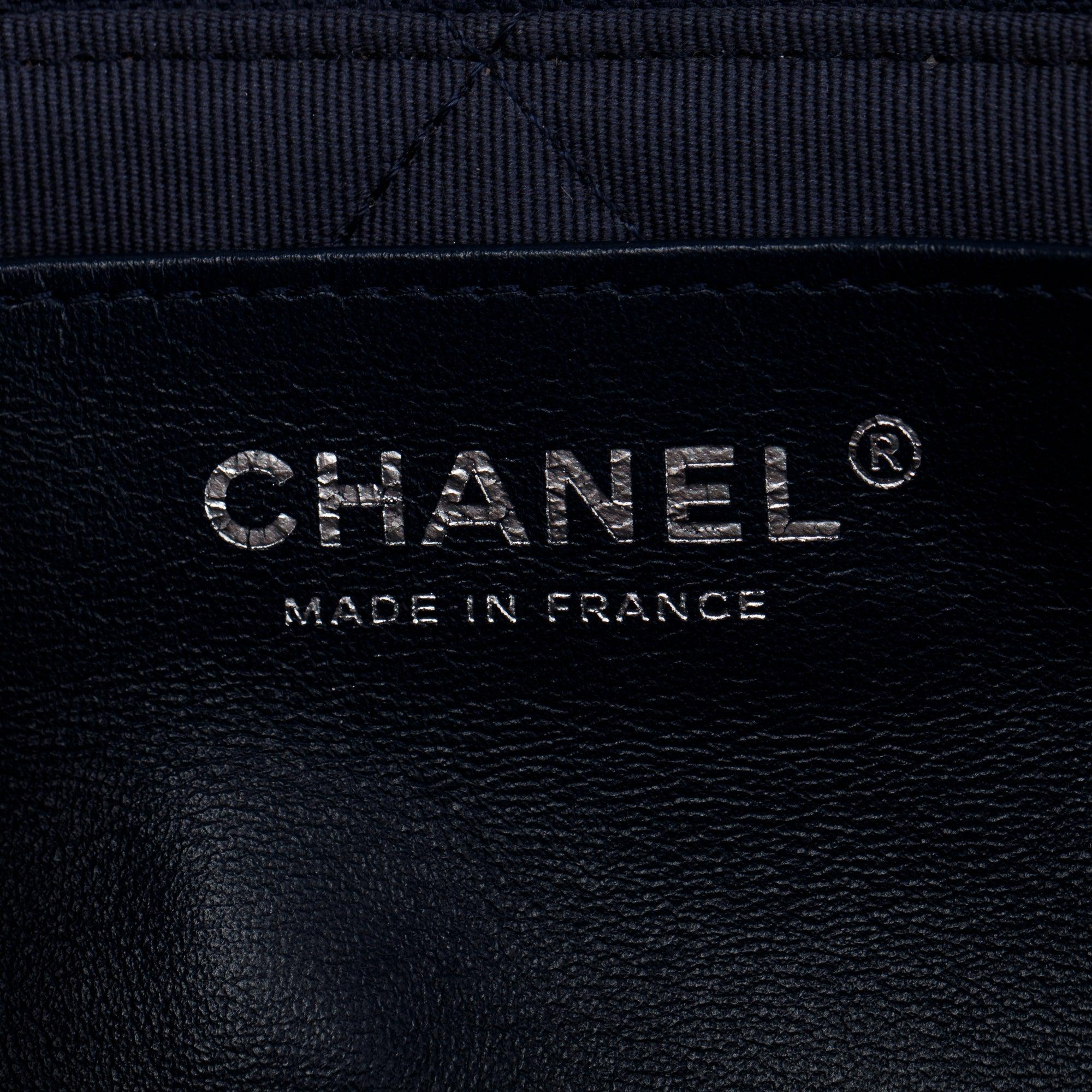 Chanel 2022 Floral Printed Silk CC Medium Single Flap Bag w/ Box