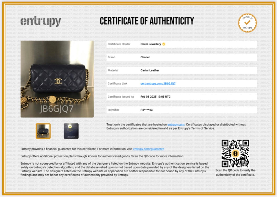 Chanel 2022 Navy Quilted Caviar Leather Twist Your Button Flap Phone Holder Crossbody Bag