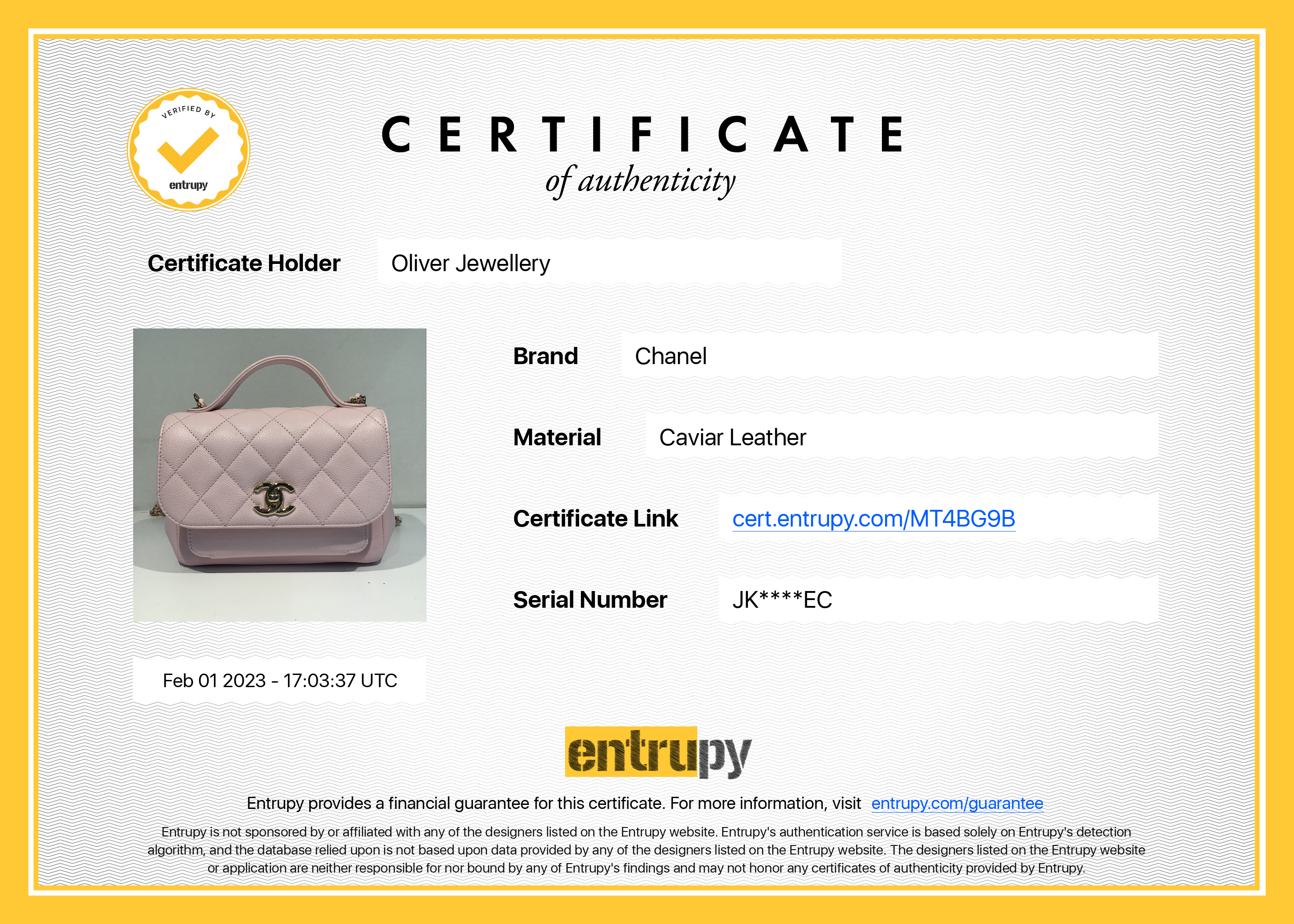 Chanel 2022 Small Business Affinity Flap Bag