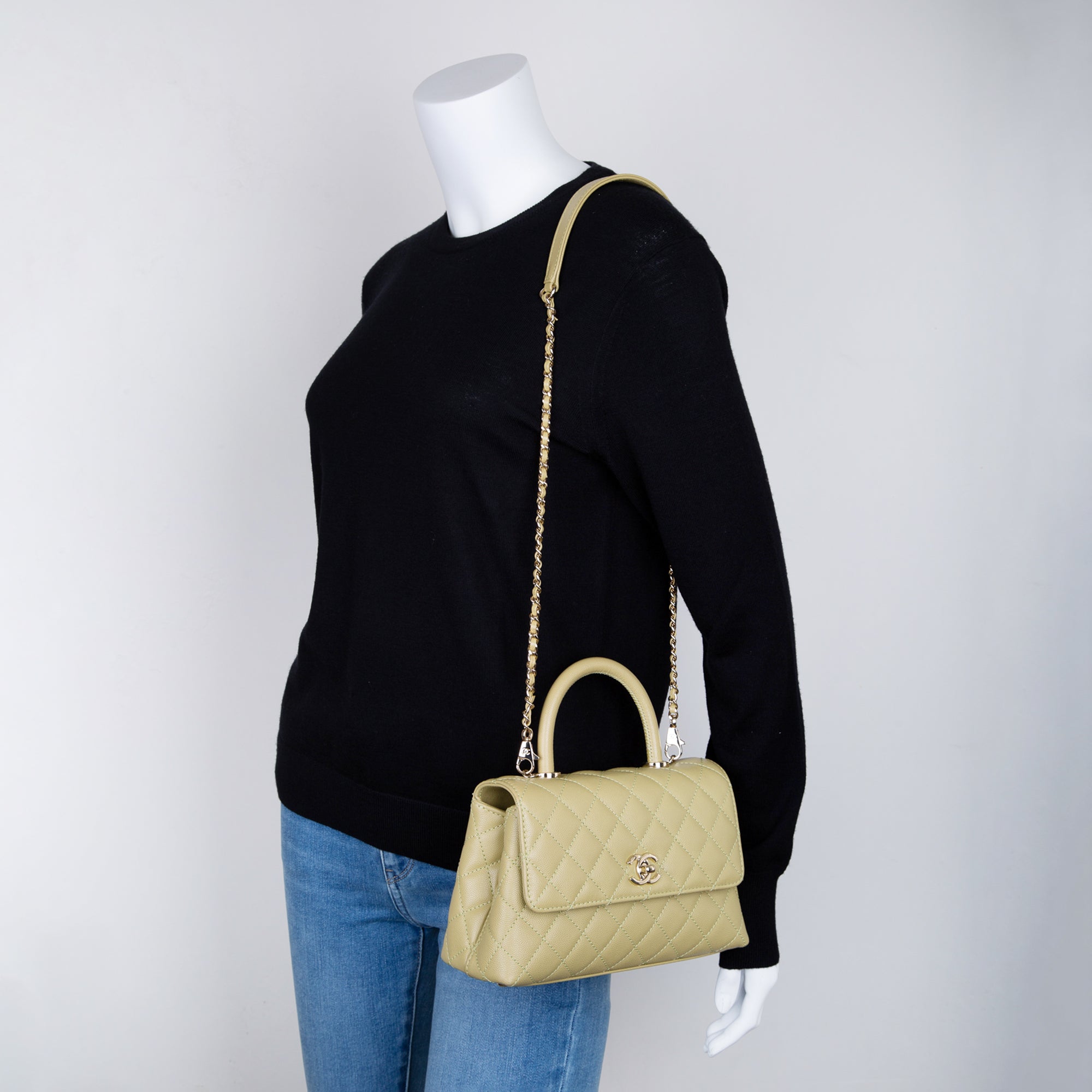 Chanel 2022 Small Coco Handle Bag