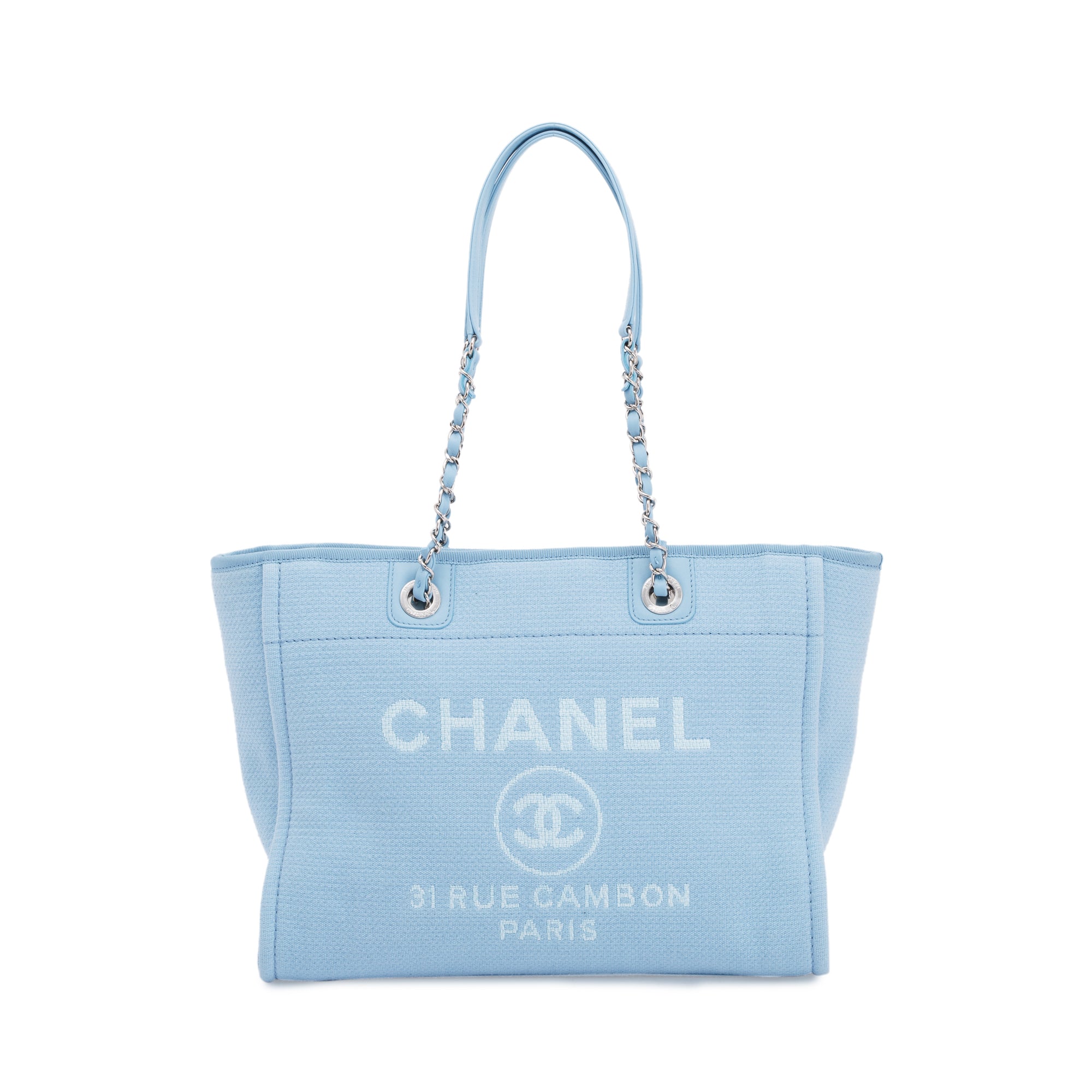 Chanel 2022 Small Deauville Tote w/ Pouch
