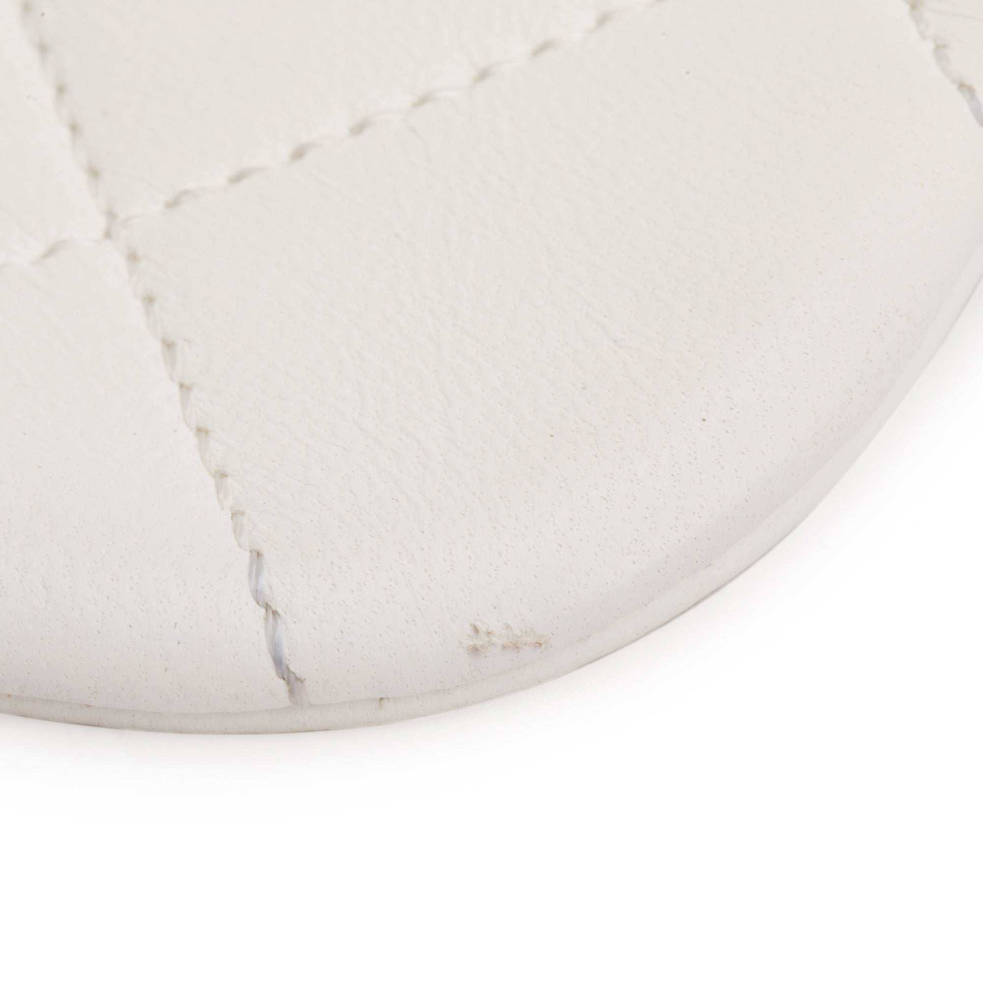 Chanel 2022 White Calfskin Leather Enamel Color Match Small Flap Bag