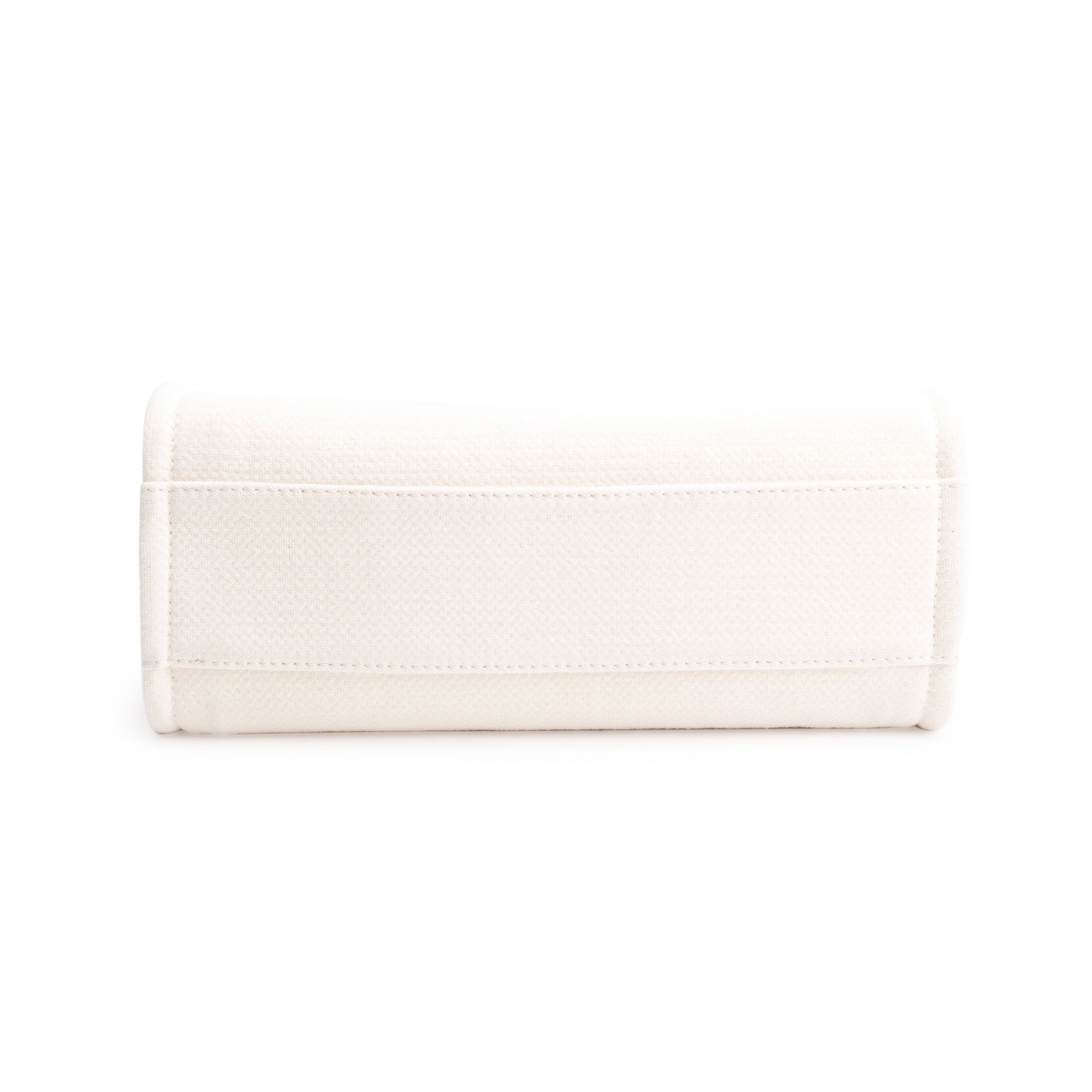 Chanel 2023 Beige Canvas Small Deauville Tote w/ Pouch, Receipt & Box