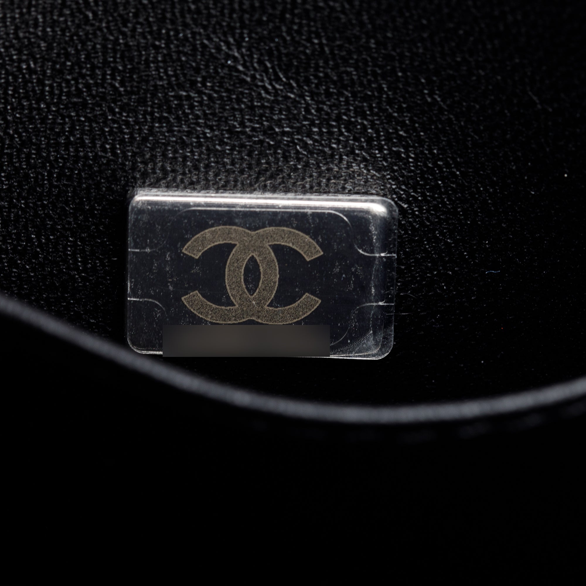 Chanel 2023 Black Quilted Caviar Large Boy Bag w/ Box & Receipt