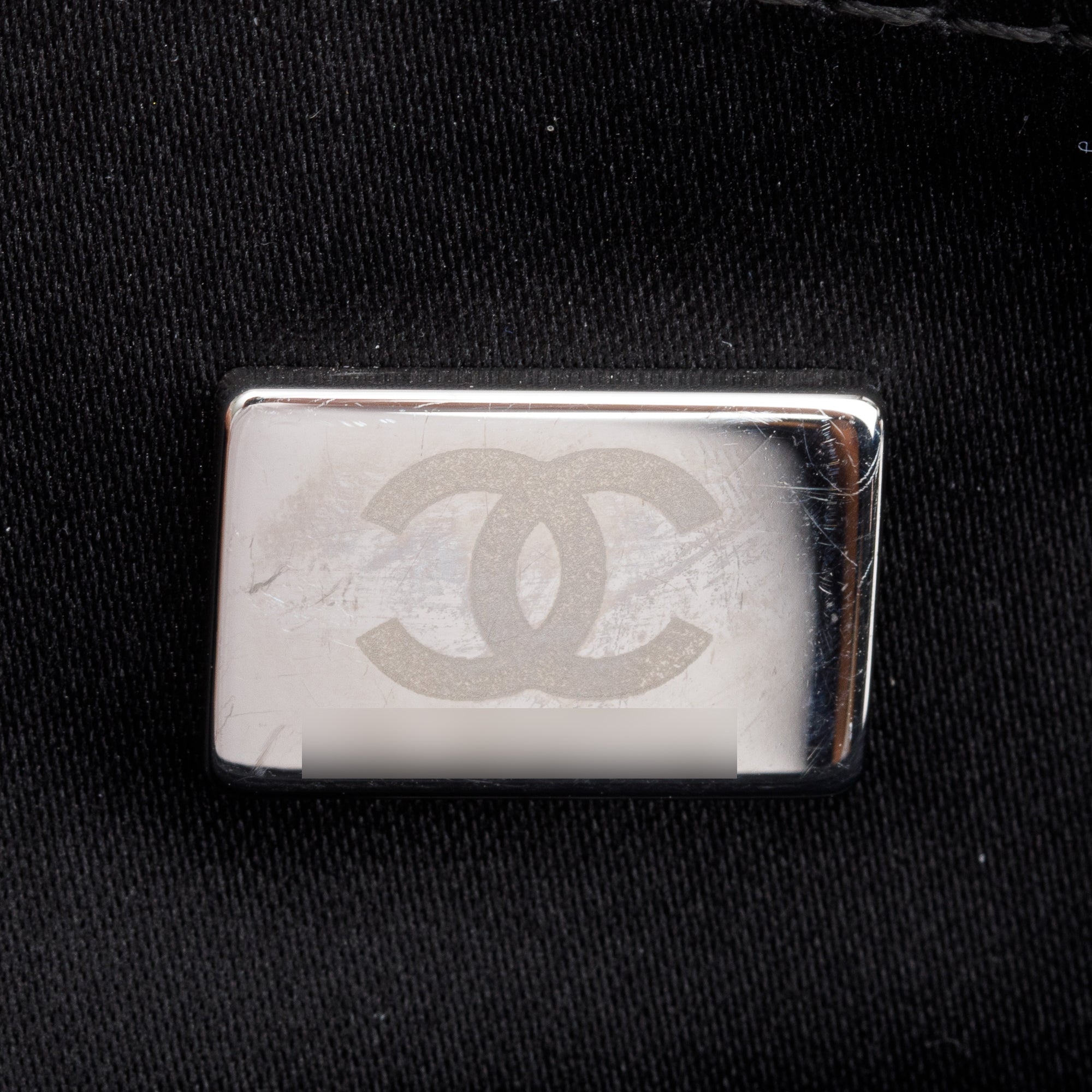 Chanel 2023 So Black Sequin Classic Mini Rectangular Flap Bag w/ Box