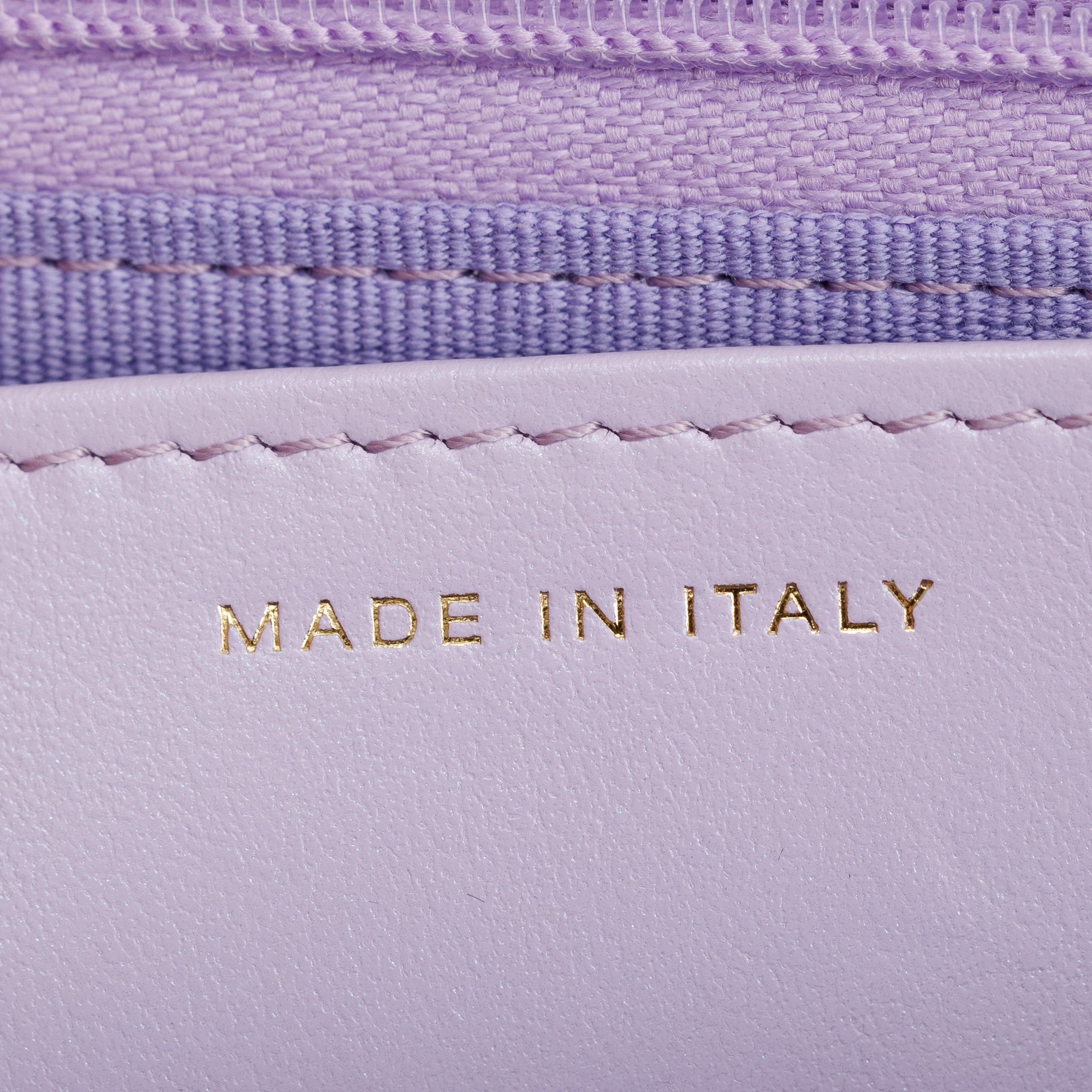 Chanel 2024 Metallic Multicolor Rainbow Lambskin Leather Strass Wallet on Chain w/ Box