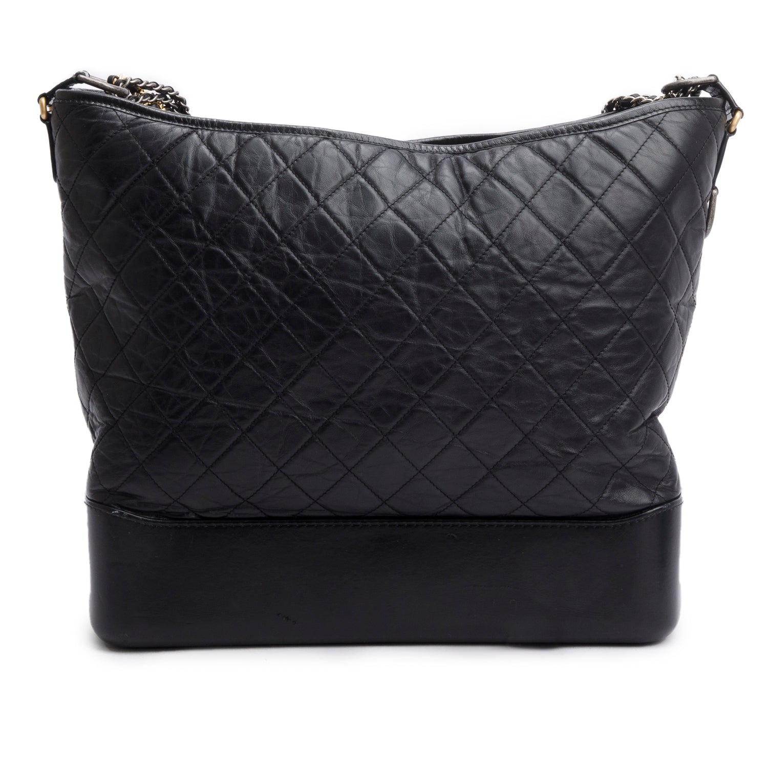 Chanel Aged Calfskin Quilted Large Gabrielle Hobo Bag