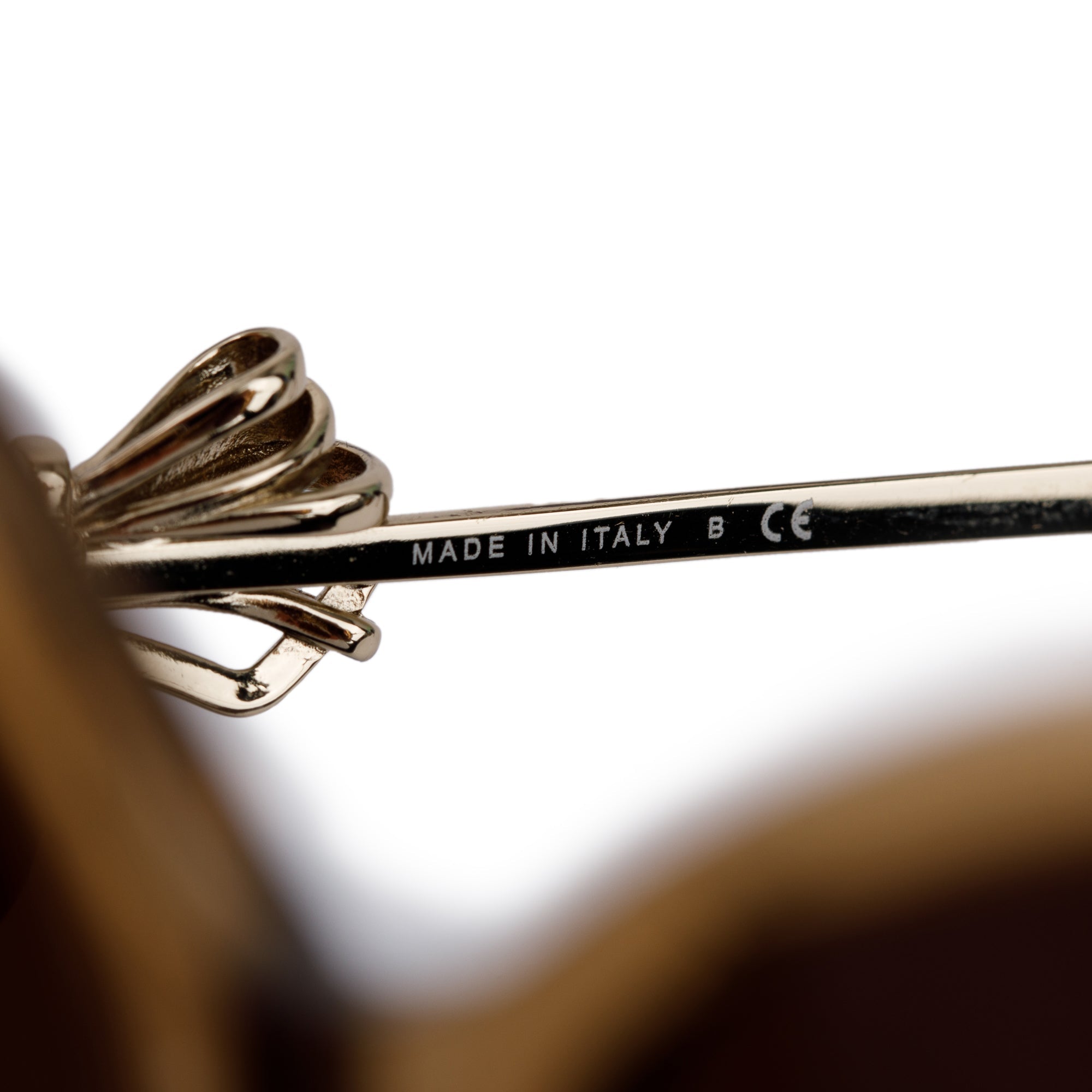 Chanel 5178 Brown Acetate Bow Round Sunglasses