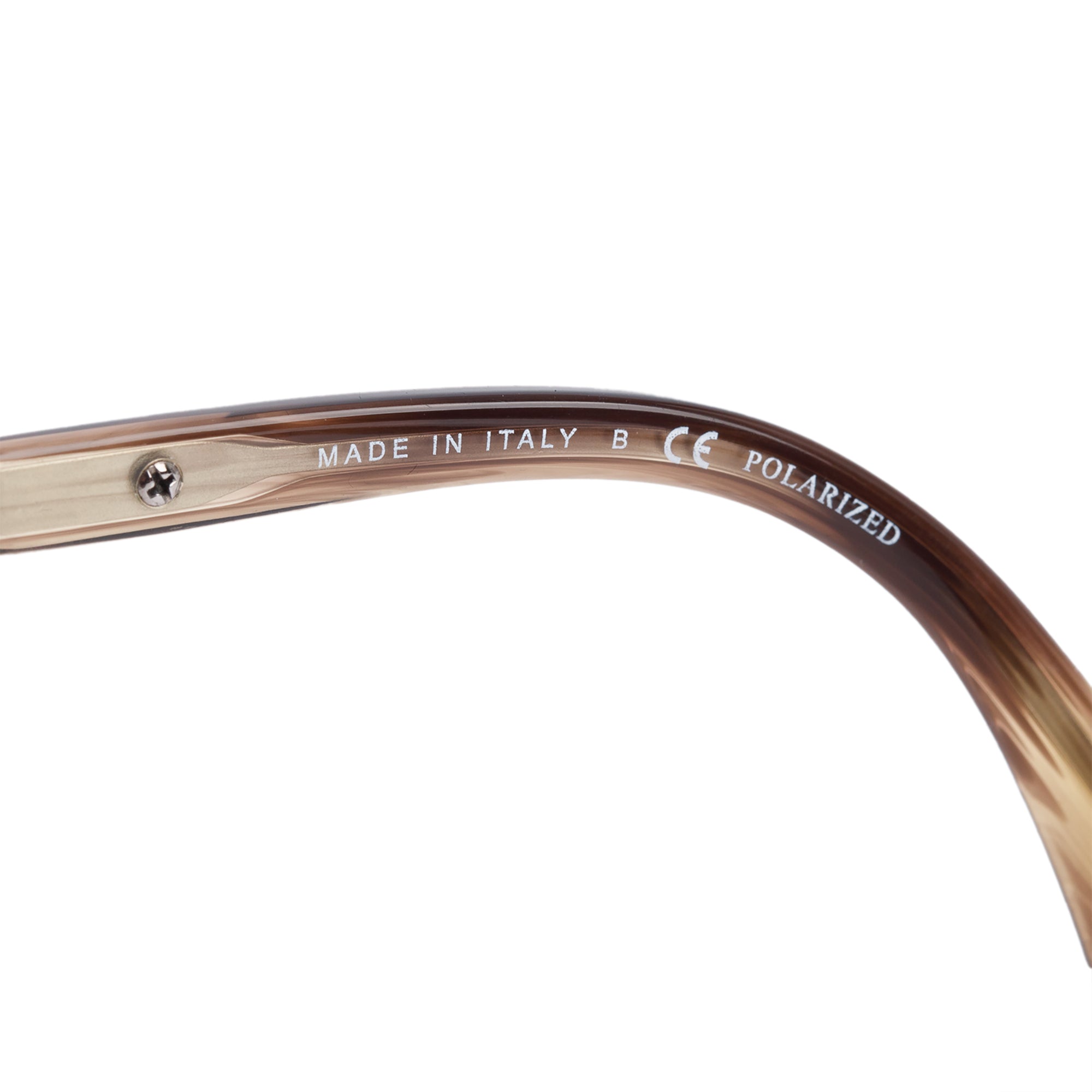 Chanel 5352 Brown Acetate Chain Accent Butterfly Sunglasses w/ Case