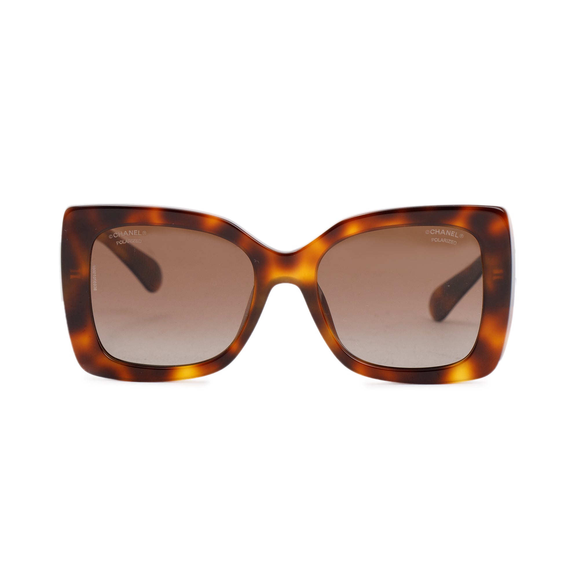 Chanel 5494-A Interlocking CC Logo Oversized Sunglasses