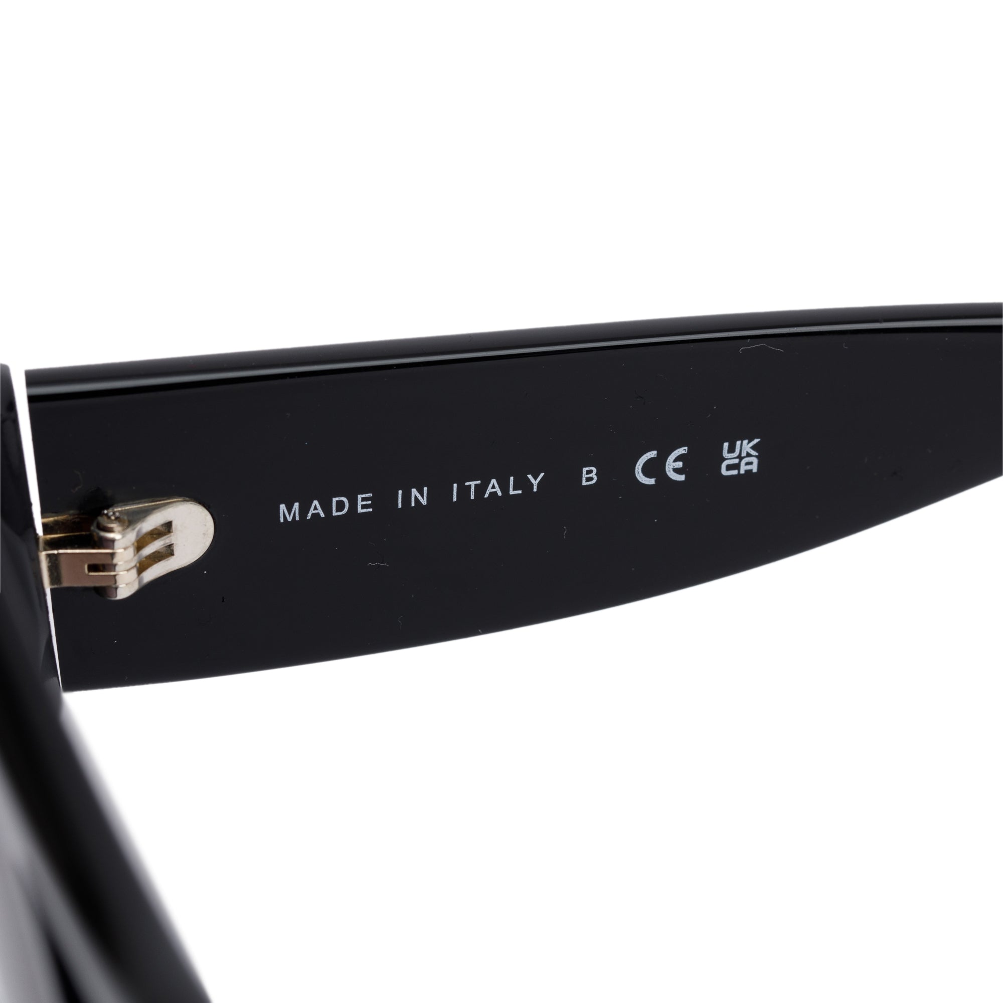 Chanel 5508-A Black Acetate CC Logo Pilot Sunglasses w/ Box & Case