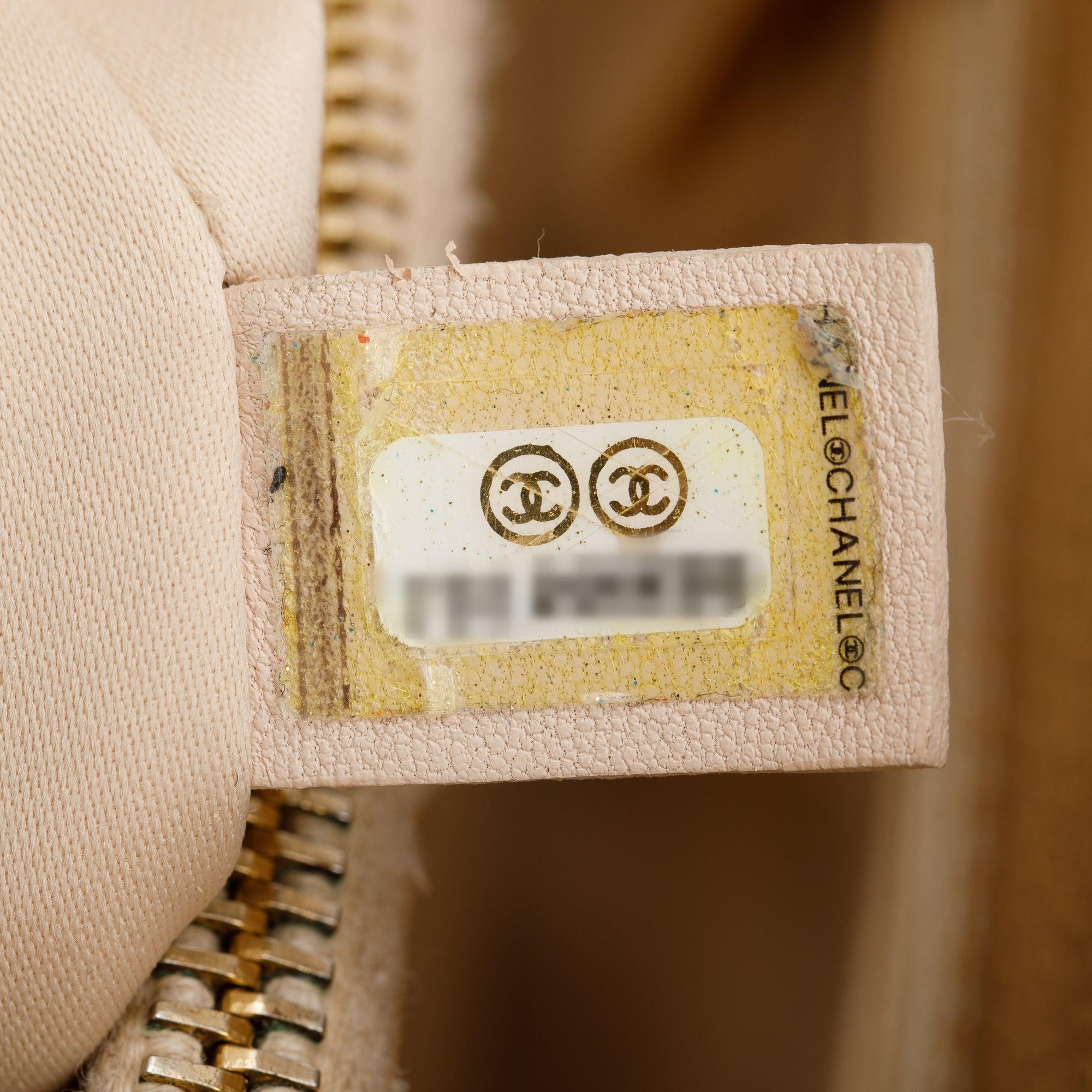 Chanel Beige Caviar Leather Grand Shopping Tote (GST)