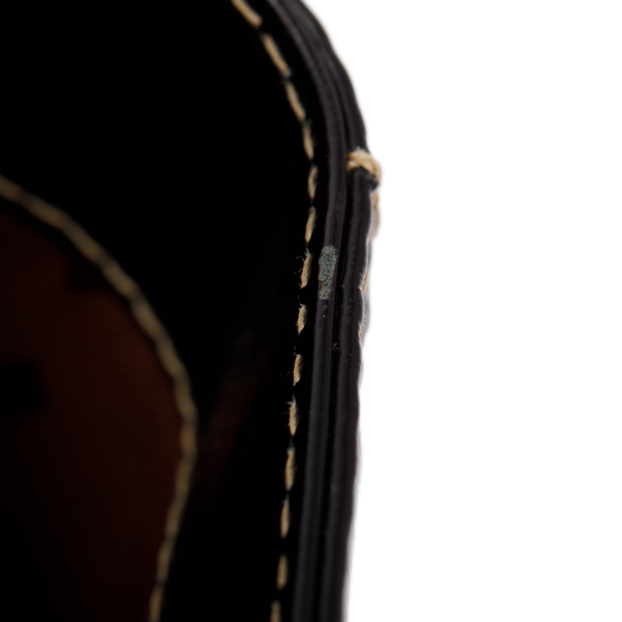 Chanel Black Cafskin Leather Wild Stitch Choco Bar Tote