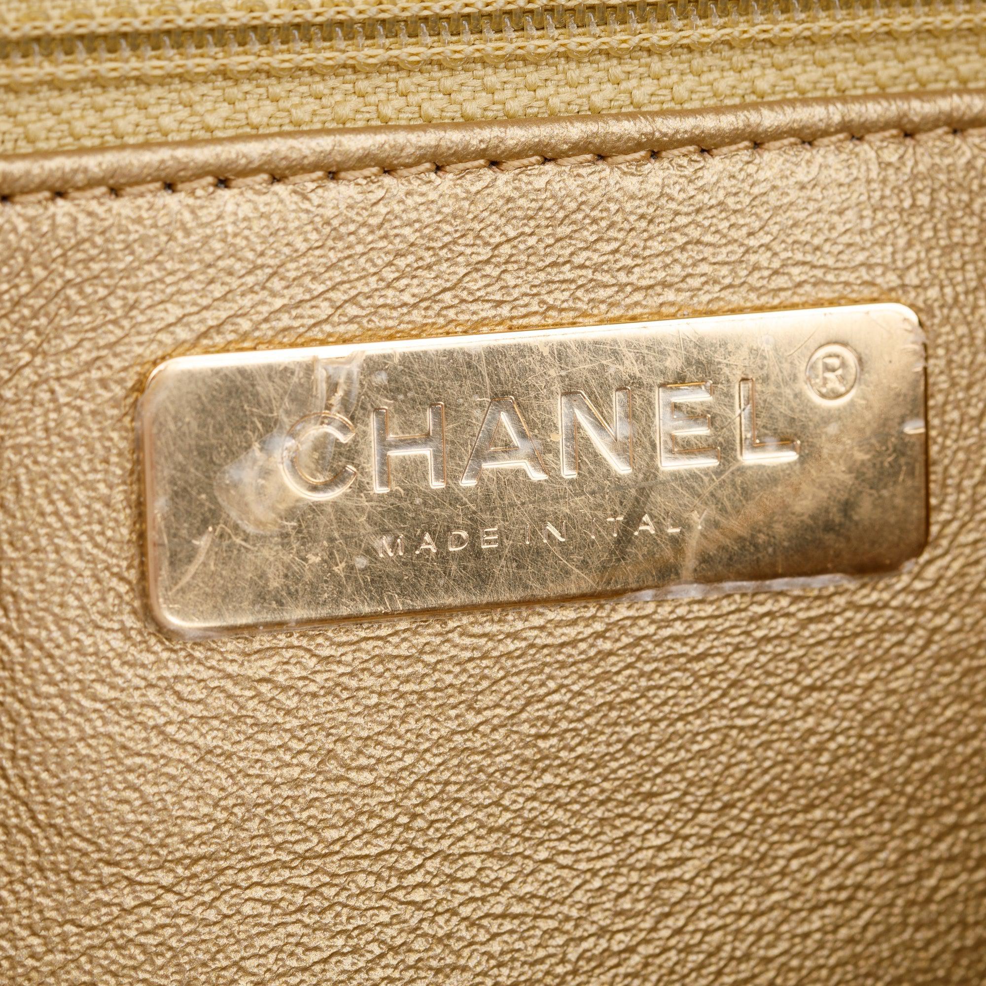 Chanel Black Calfskin Leather Faux Pearl All About Chains Waist Bag w/ Box & Authenticity Card