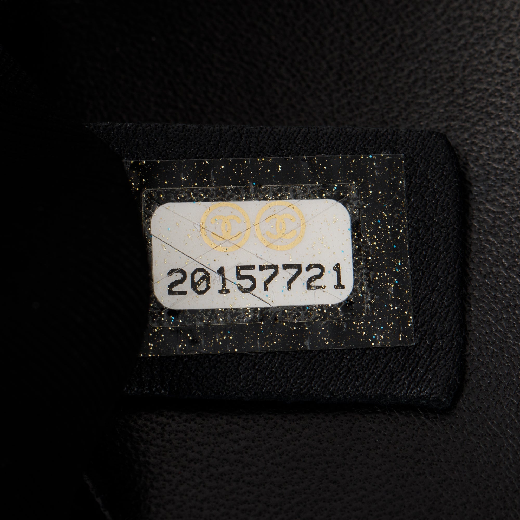 Chanel Black Calfskin Leather Small Boy Bag w/ Box & Authenticity Card