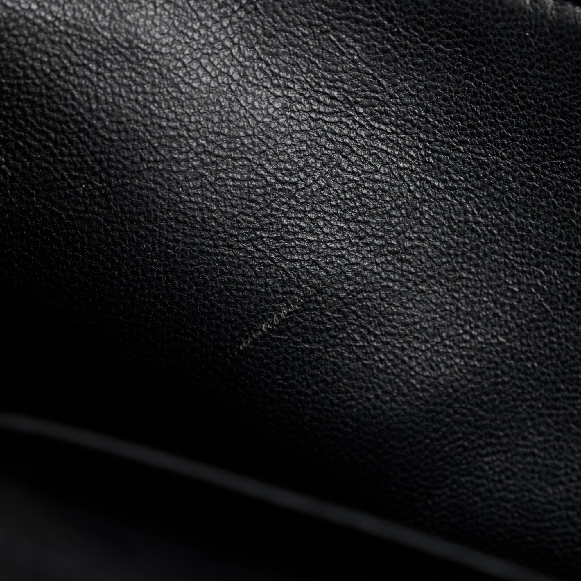 Chanel Black Calfskin Leather Turn-Lock CC Small Chain Tote