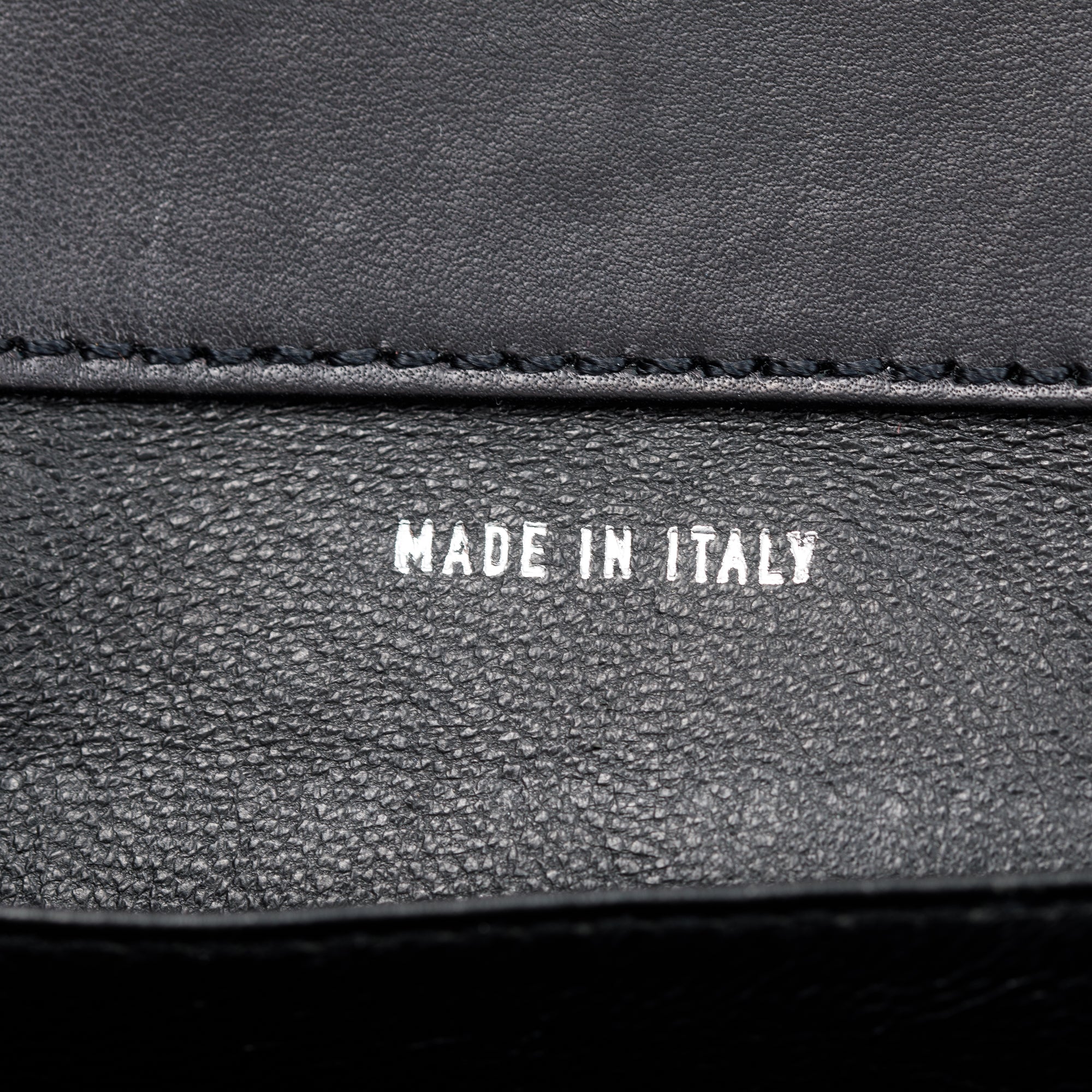 Chanel Black Calfskin Leather Turn-Lock CC Small Chain Tote