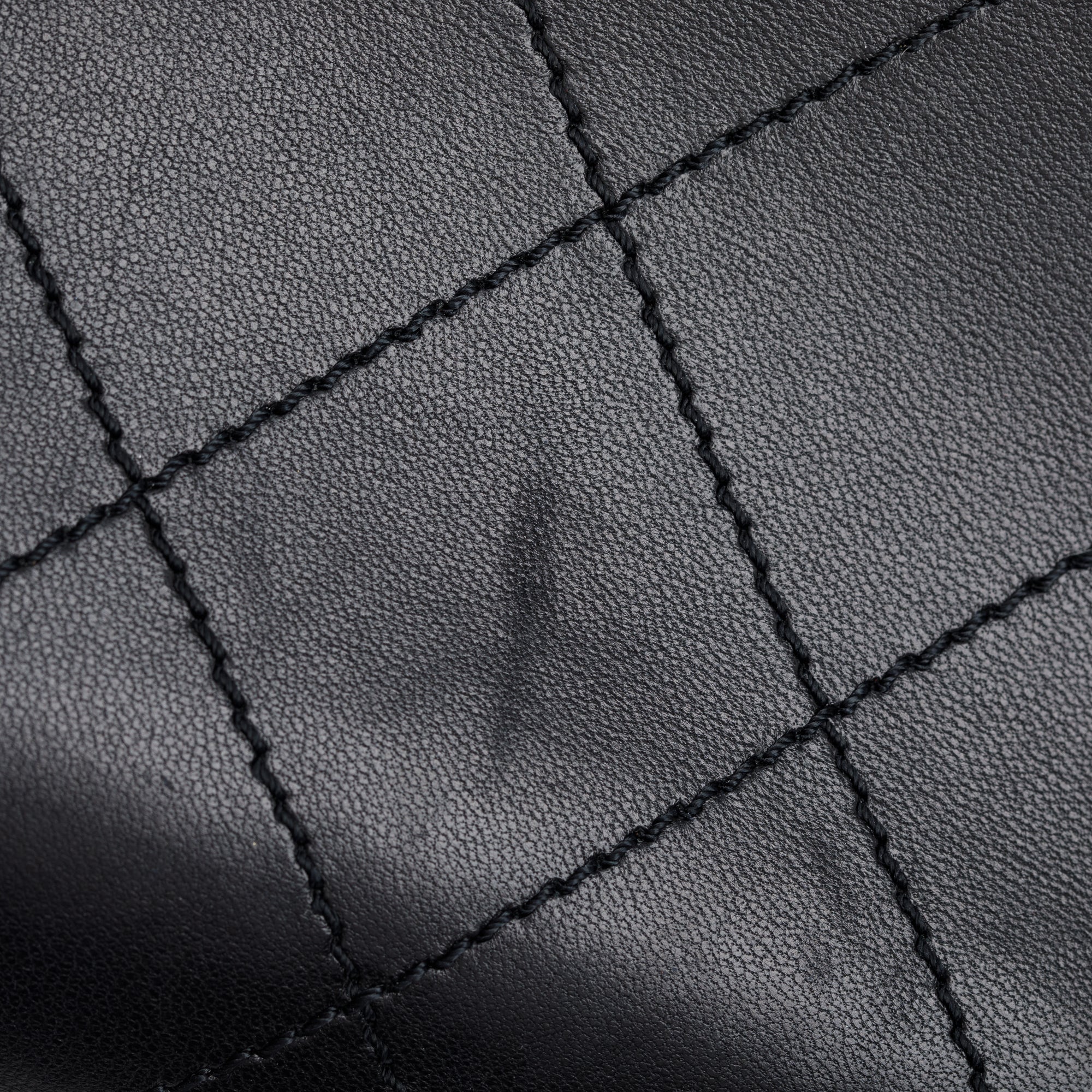 Chanel Black Calfskin Leather Turn-Lock CC Small Chain Tote