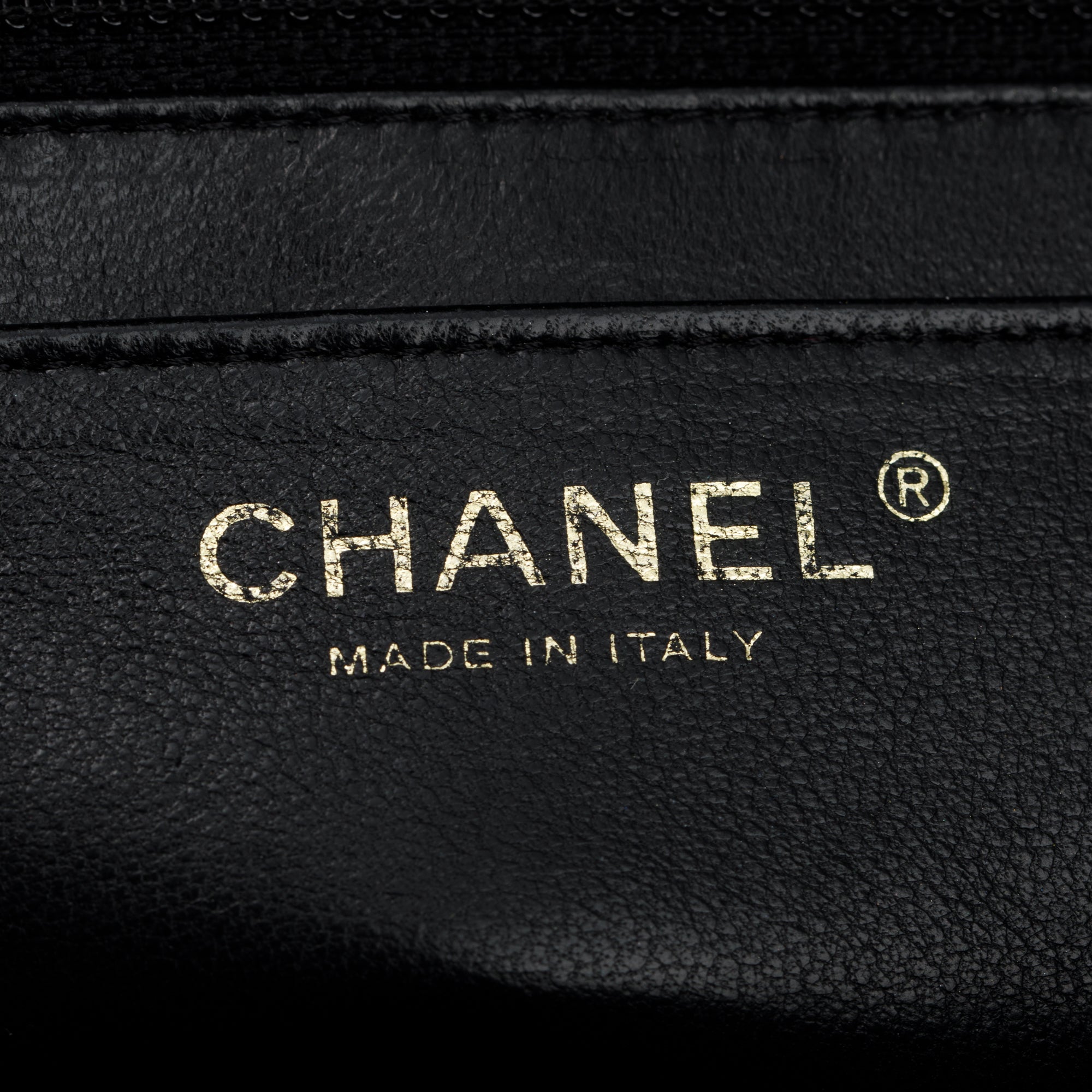 Chanel Black Caviar Classic Jumbo Single Flap Bag