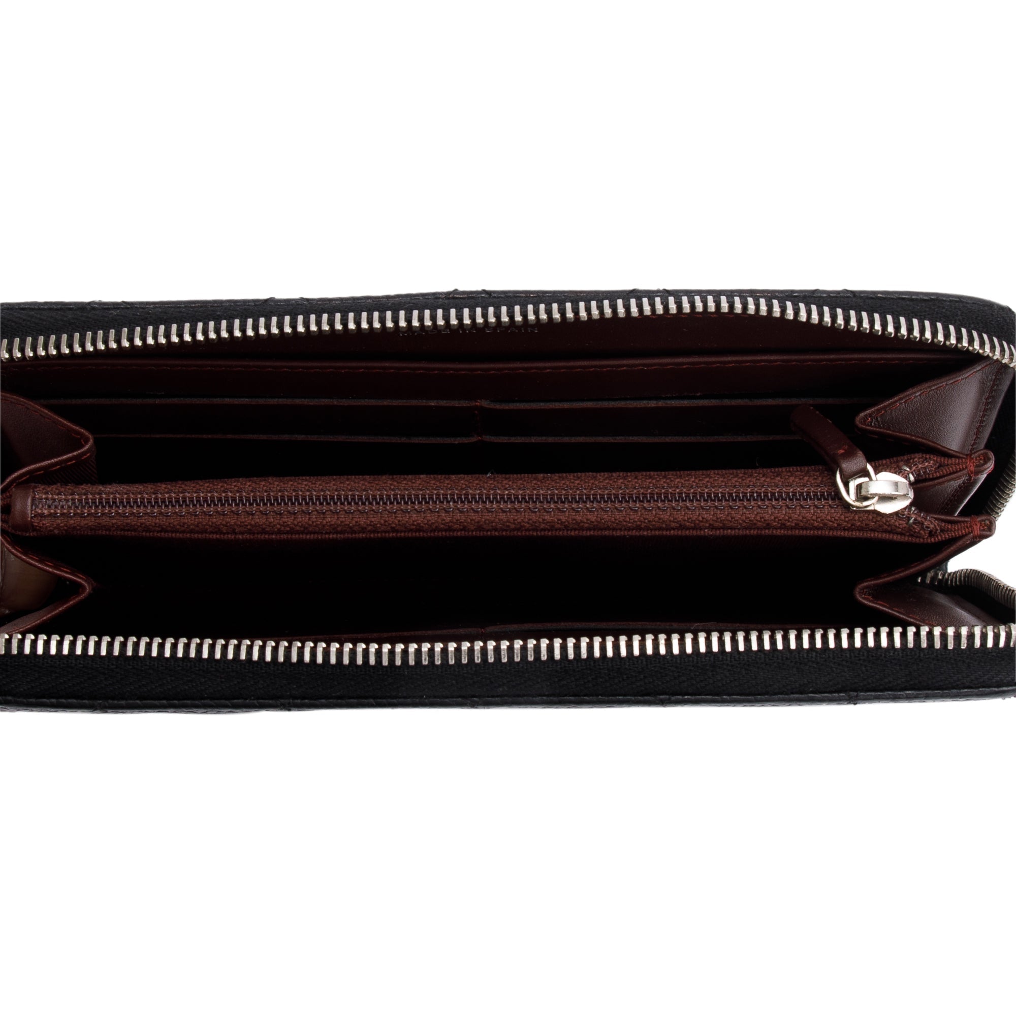 Chanel Black Caviar Classic Large Gusset Zip Around Wallet w/ Box, Receipt & Authenticity Card