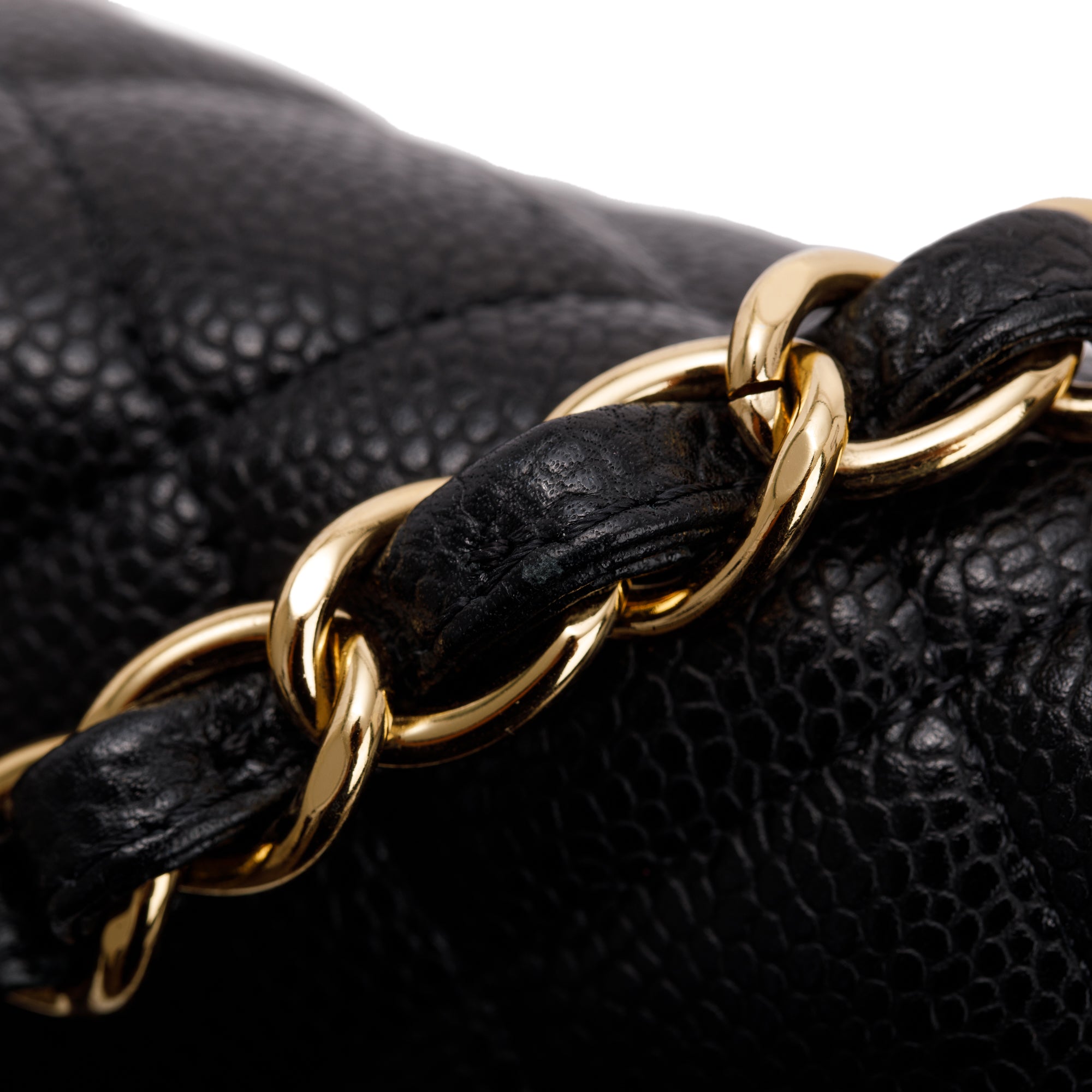 Chanel Black Caviar Classic Maxi Single Flap Bag