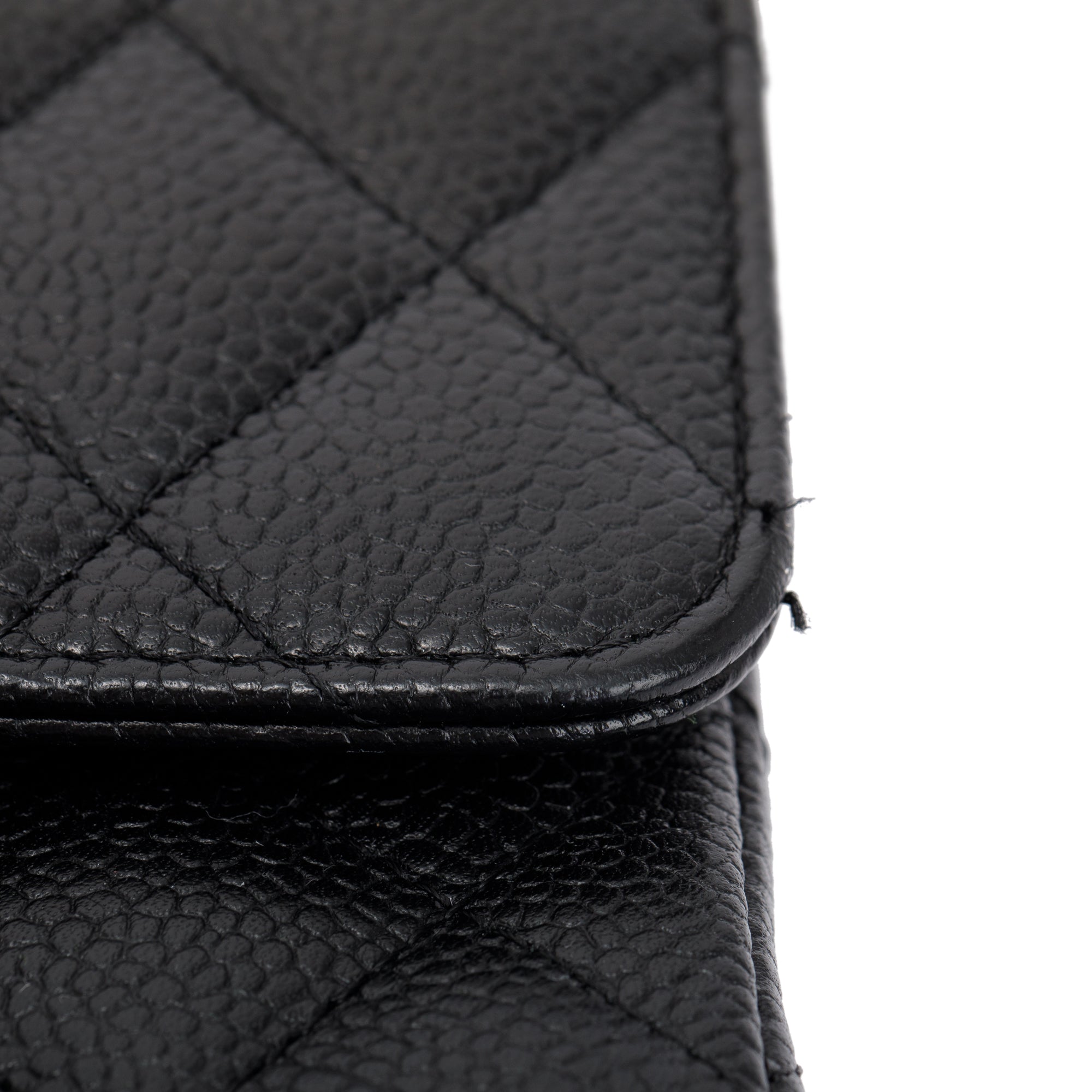 Chanel Black Caviar Classic Medium Double Flap Bag w/ Box & Authenticity Card