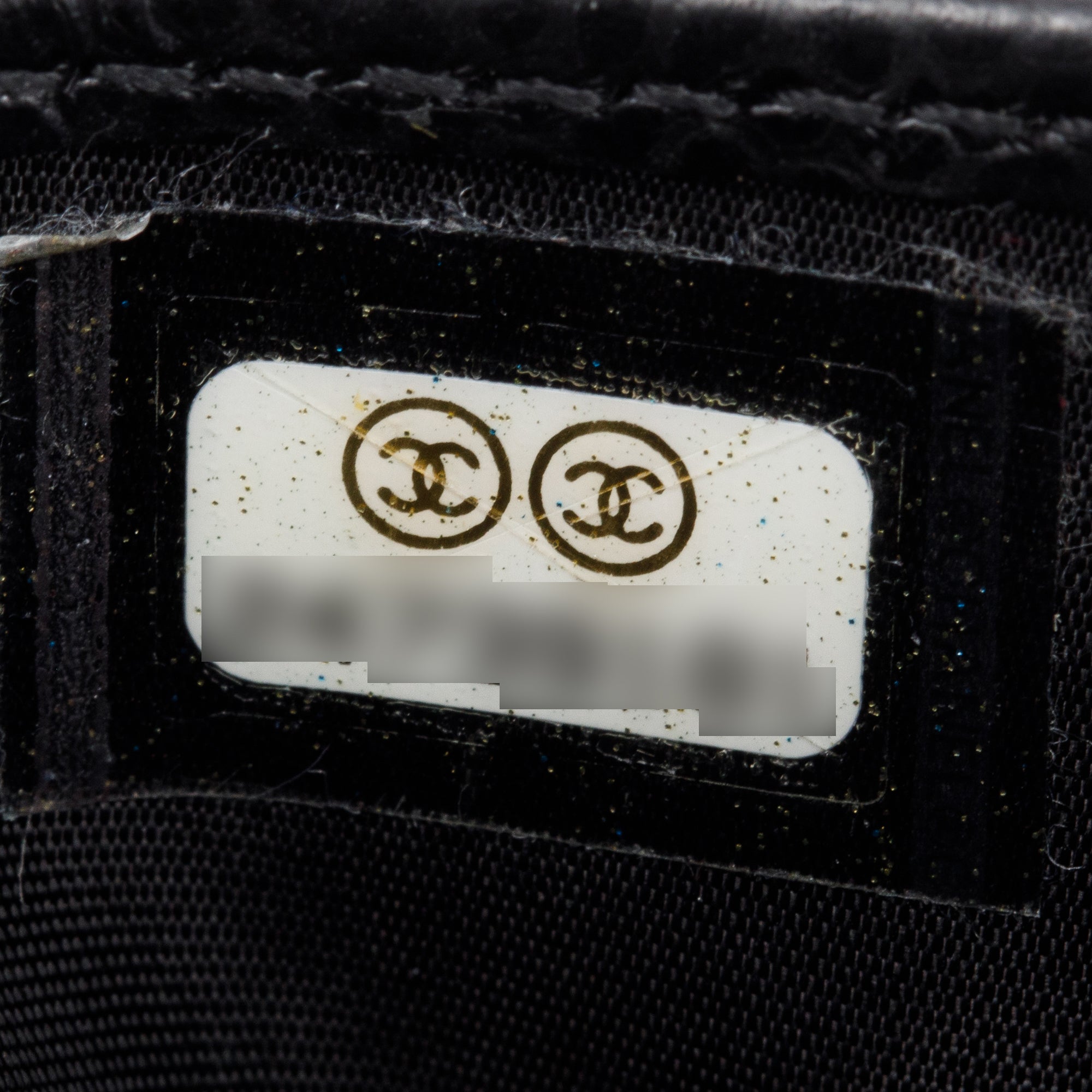Chanel Black Caviar Leather Classic Card Holder w/ Authenticity Card