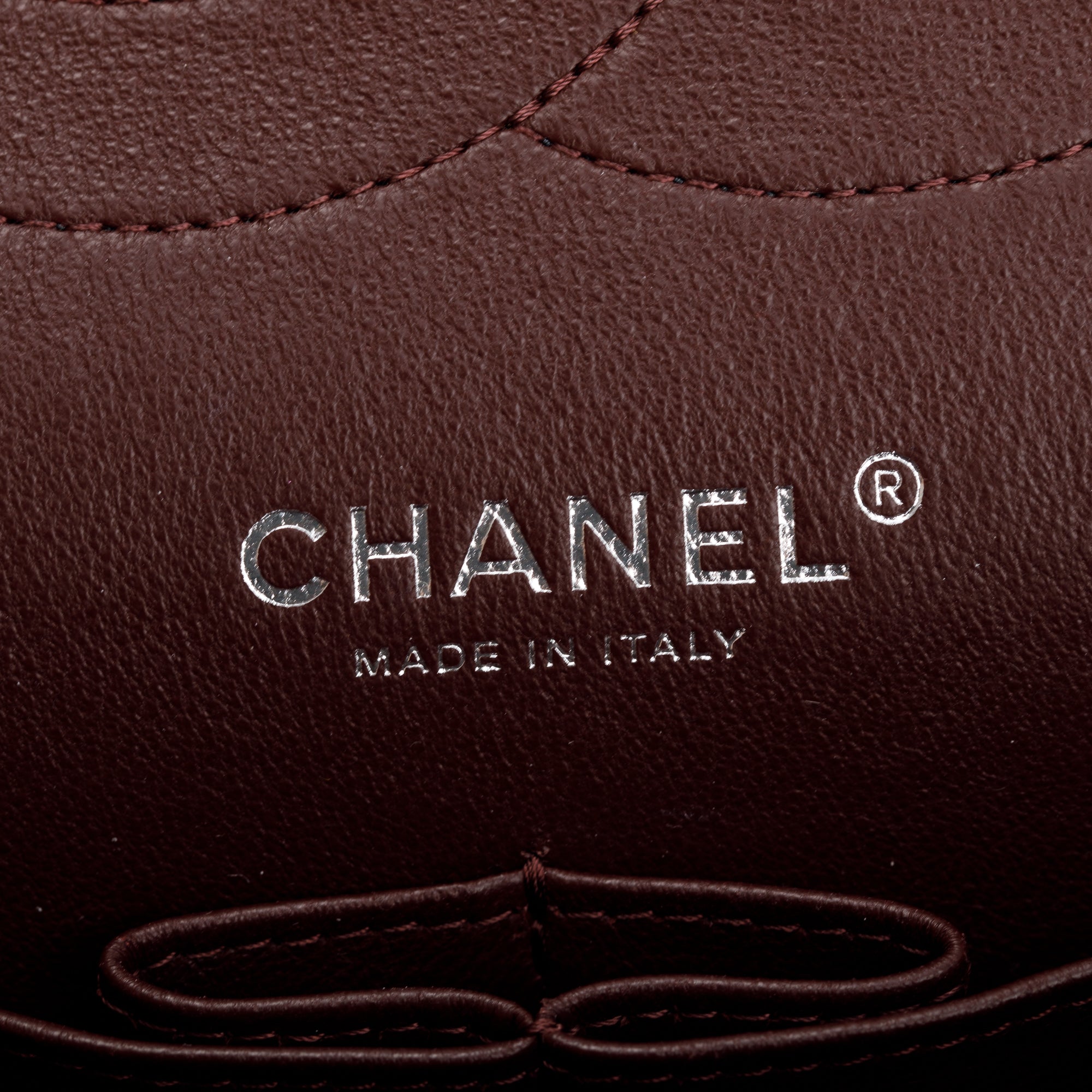 Chanel Black Caviar Leather Classic Jumbo Double Flap Bag w/ Box & Authenticity Card