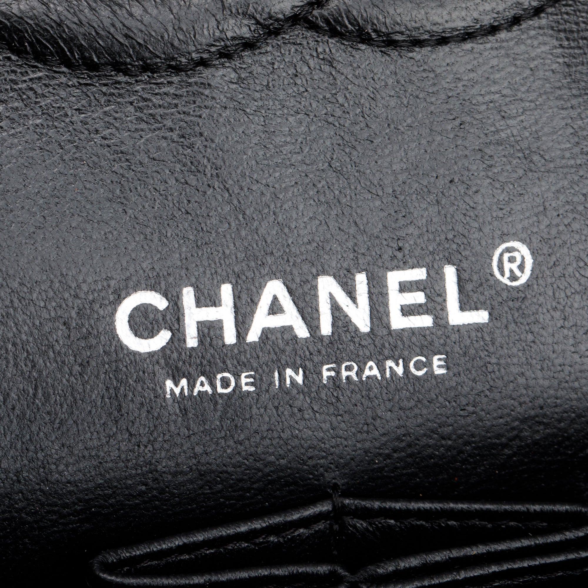 Chanel Black Caviar Leather Classic Medium Double Flap Bag