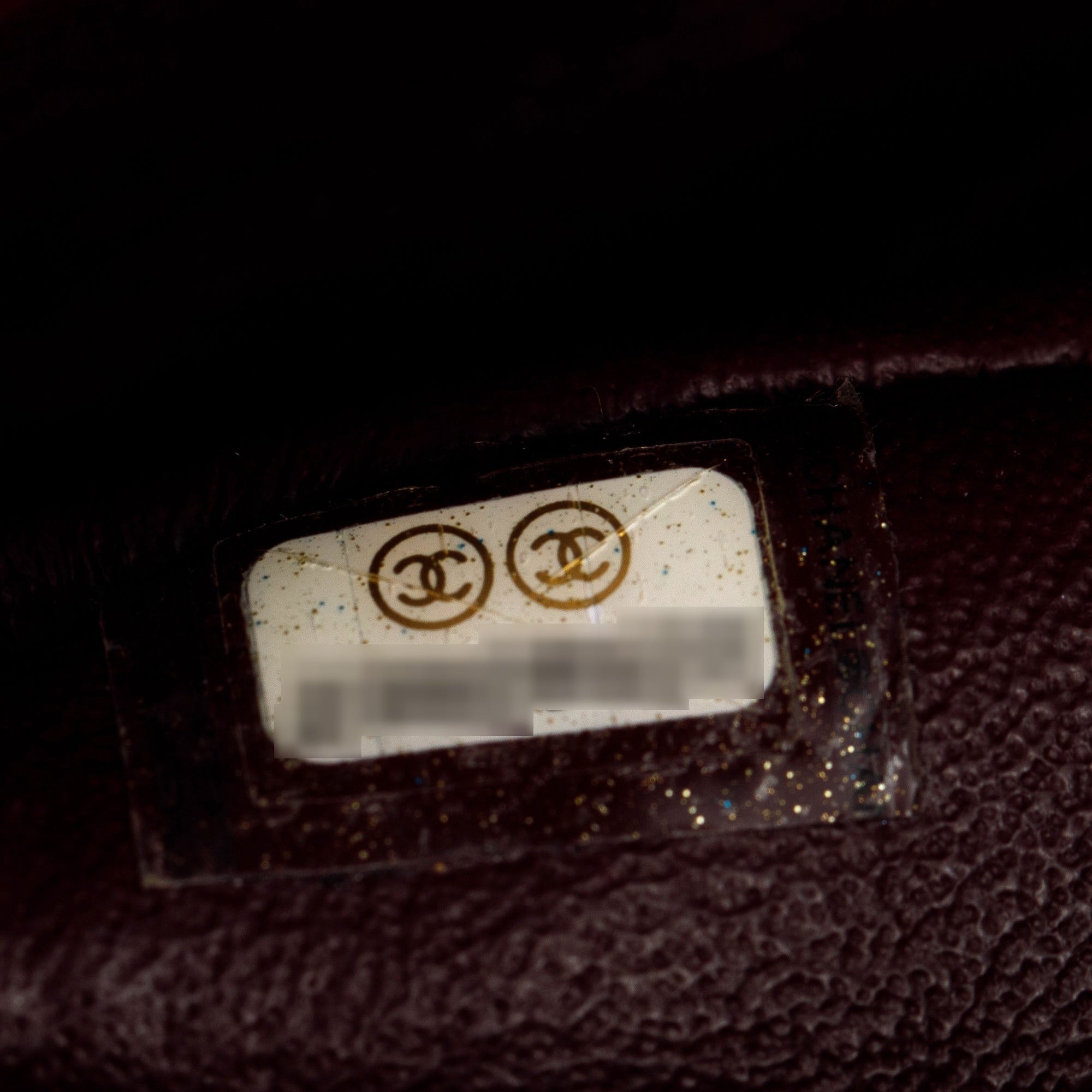 Chanel Black Caviar Leather Classic Medium Double Flap Bag w/ Box, Receipt & Authenticity Card