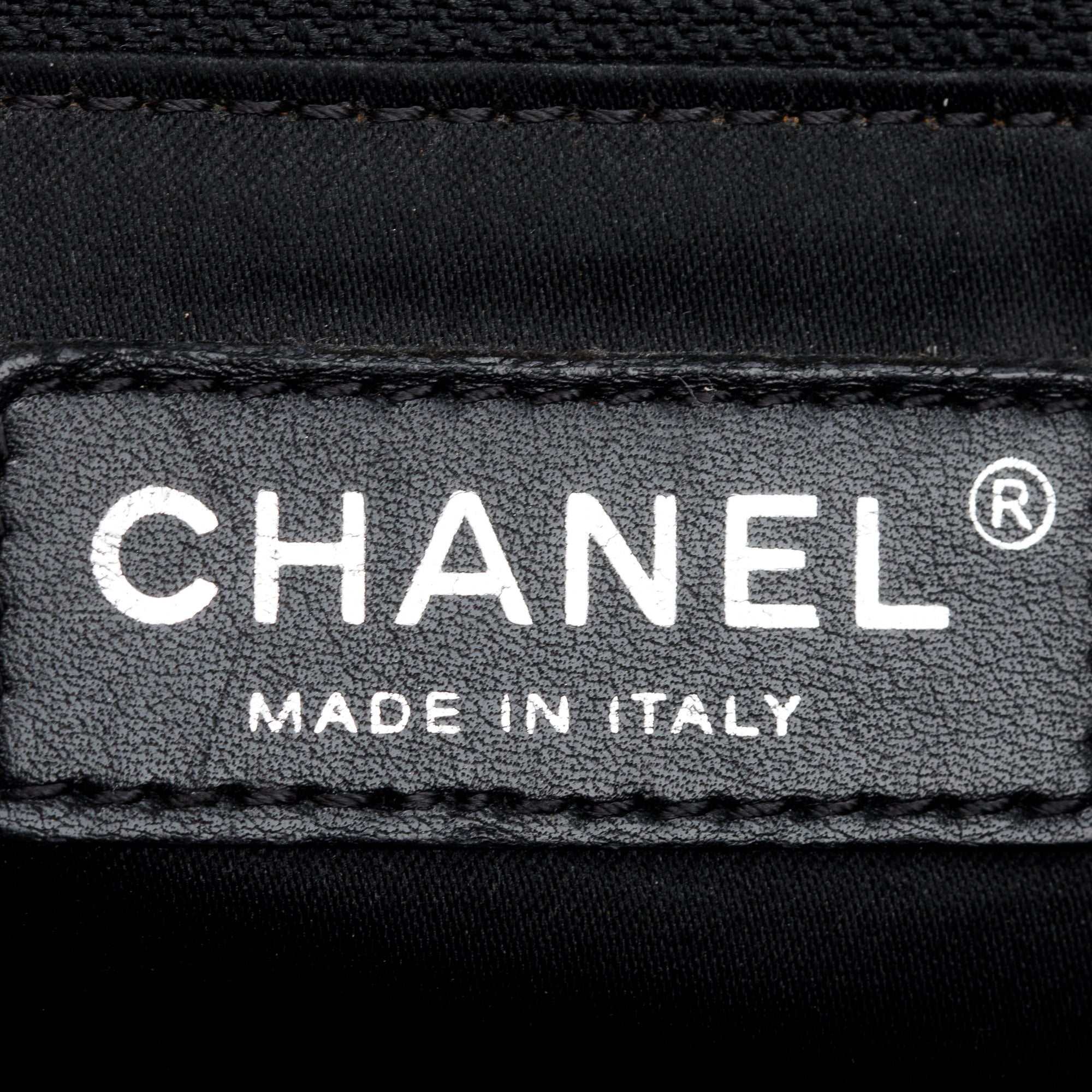 Chanel Black Caviar Leather Grand Shopping Tote (GST)