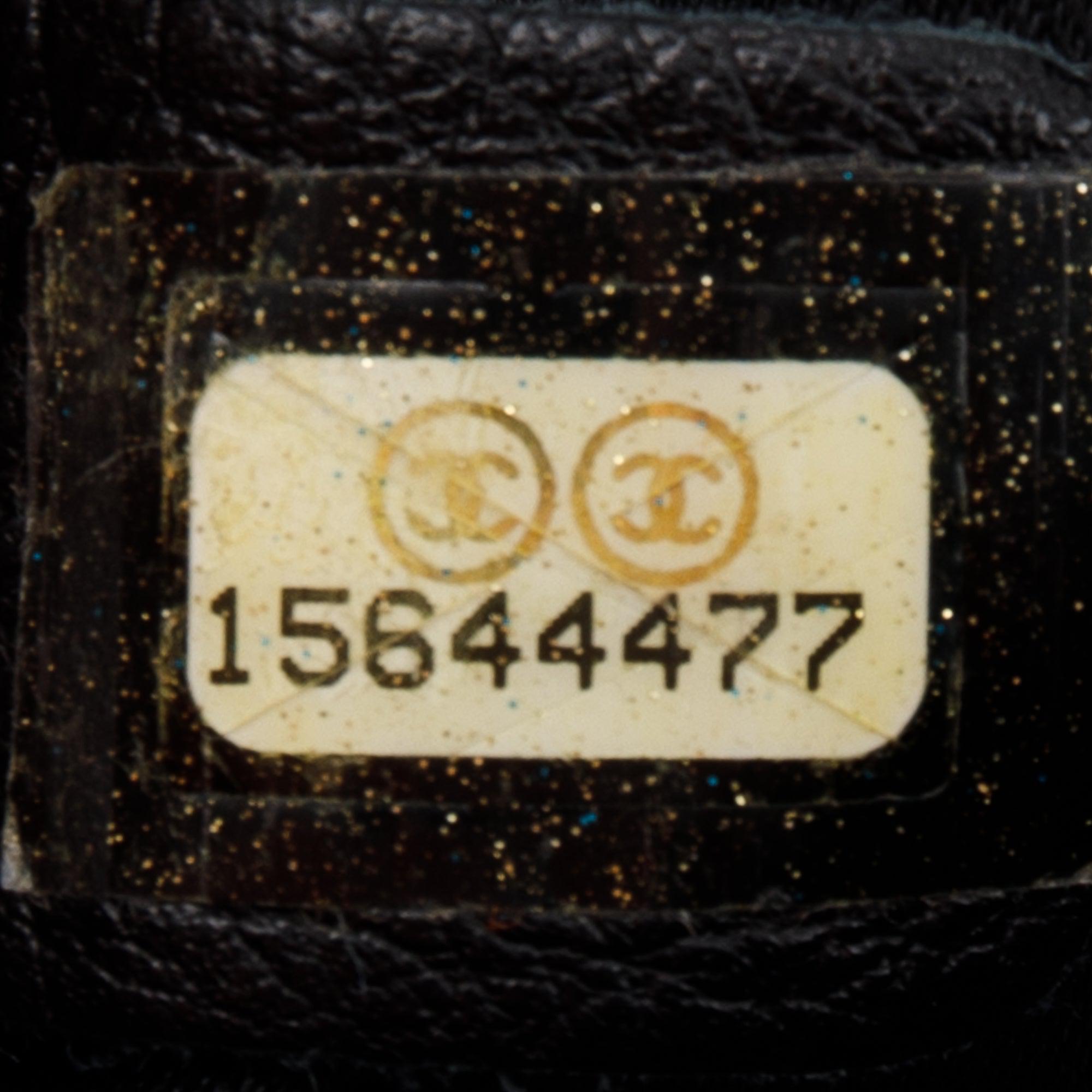 Chanel Black Caviar Leather Grand Shopping Tote (GST) w/ Authenticity Card