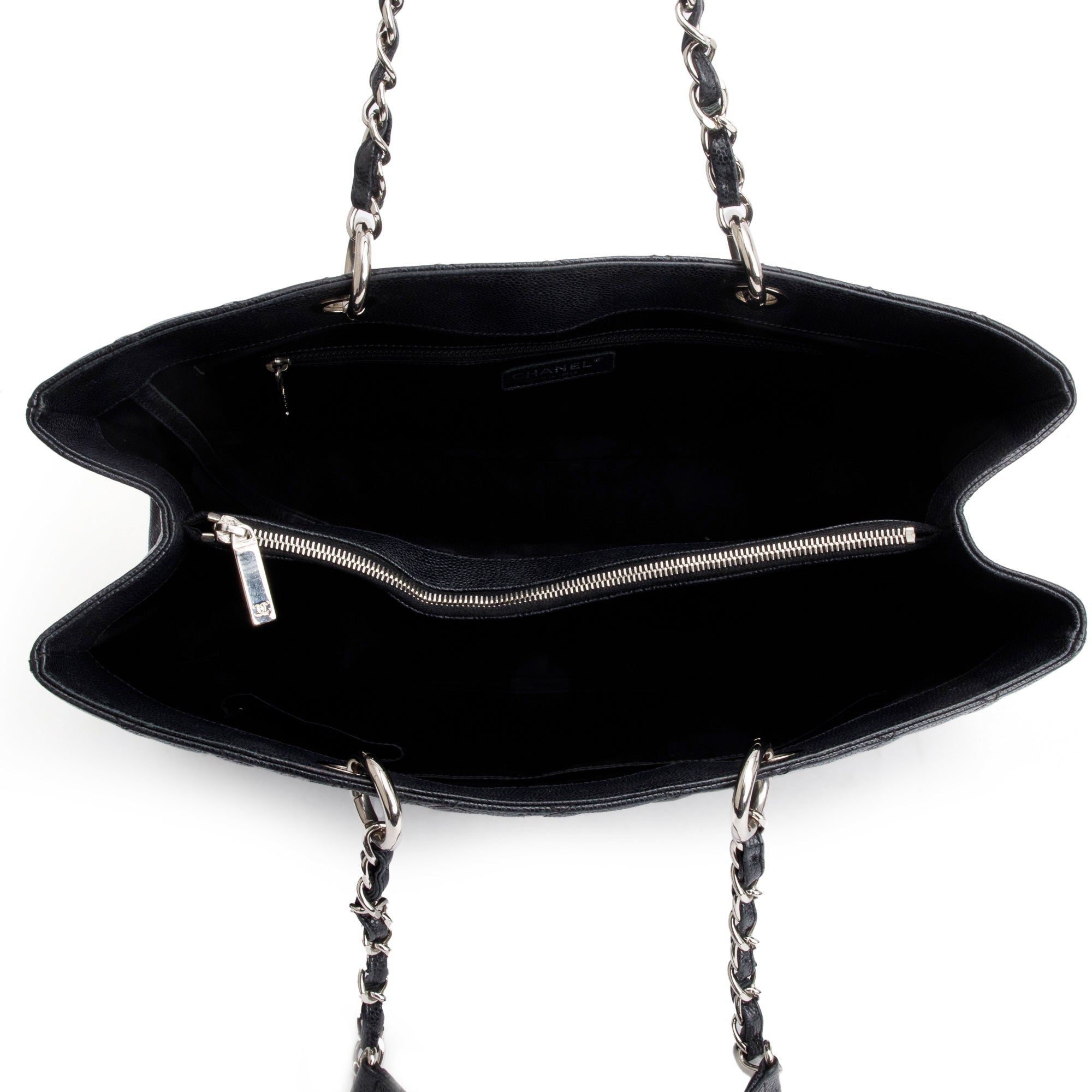 Chanel Black Caviar Leather XL Grand Shopping Tote (GST)