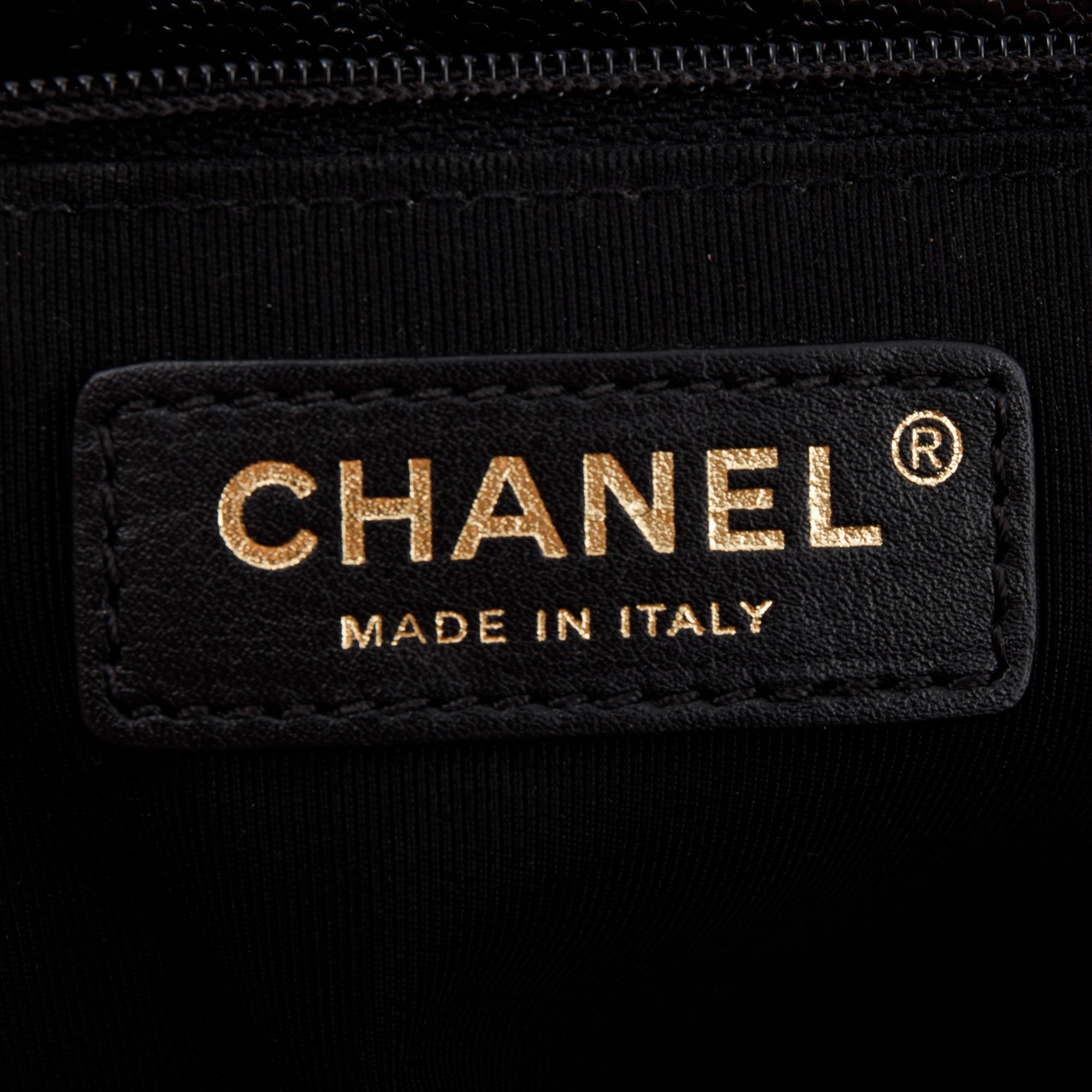 Chanel Black Caviar Quilted Large Classic Shopping Tote