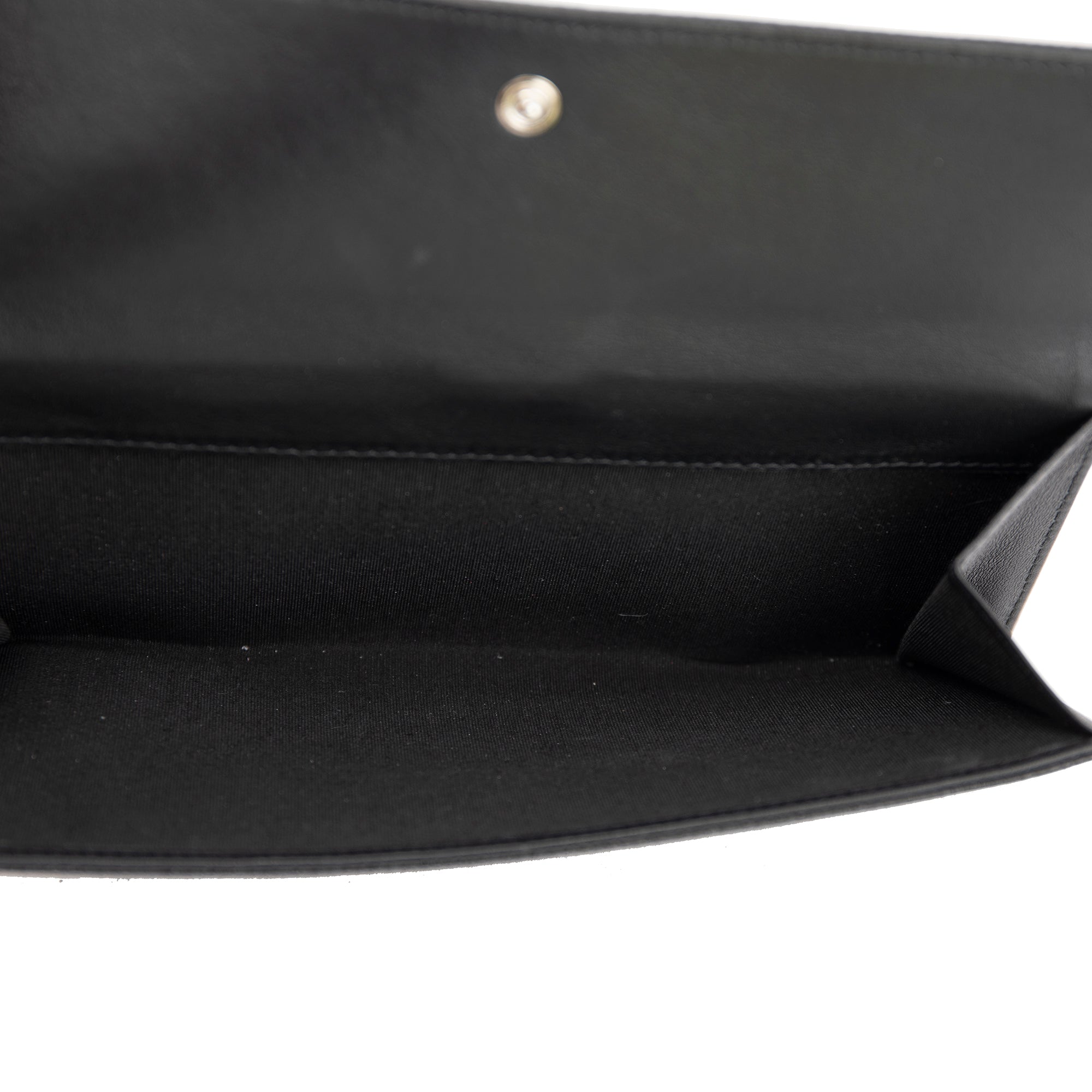 Chanel Black Caviar Timeless Continental Wallet w/ Authenticity Card