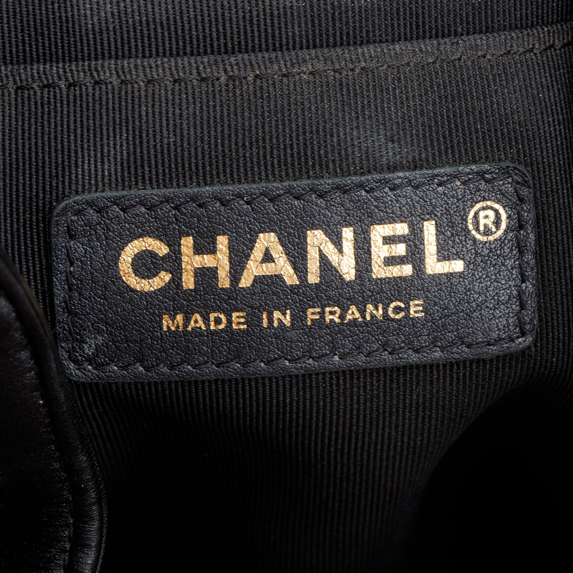 Chanel Black Chevron Calfskin Leather Drawstring Bucket Crossbody Bag w/ Authenticity Card