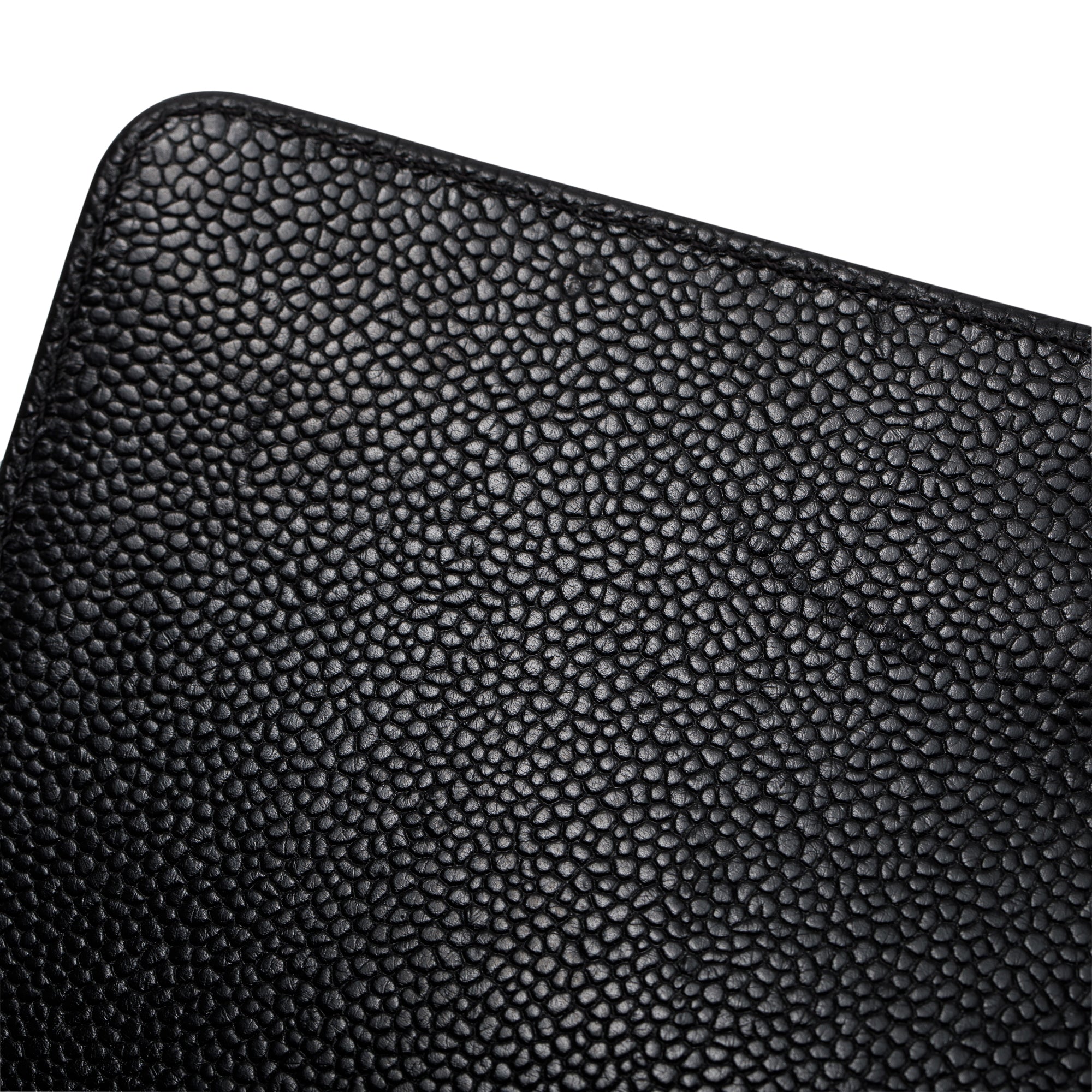 Chanel Black Chevron Caviar Medium Boy Bag w/ Box & Authenticity Card