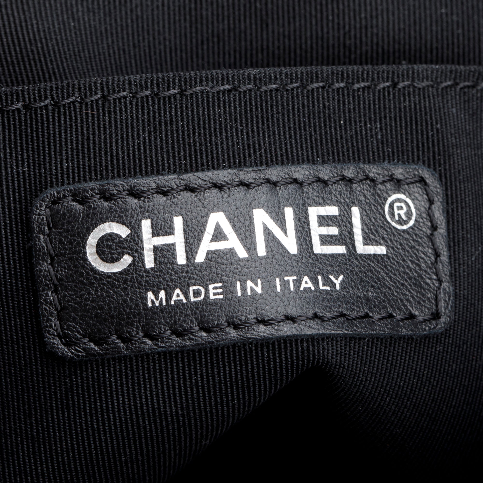 Chanel Black Chevron Quilted Lambskin Leather Small Urban Spirit Backpack