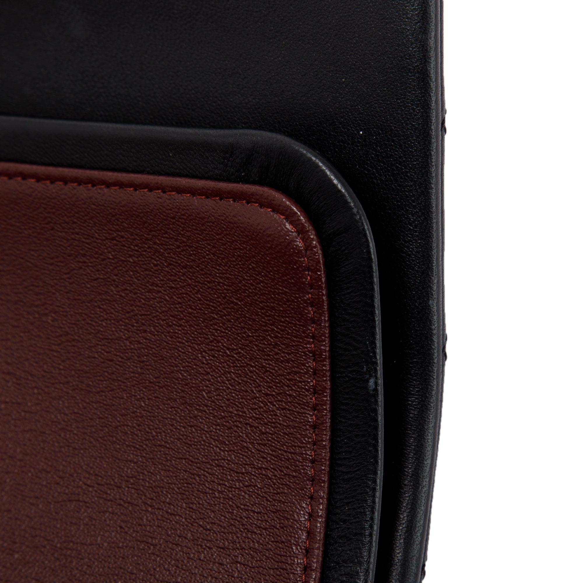 Chanel Black Lambskin Classic Medium Double Flap Bag