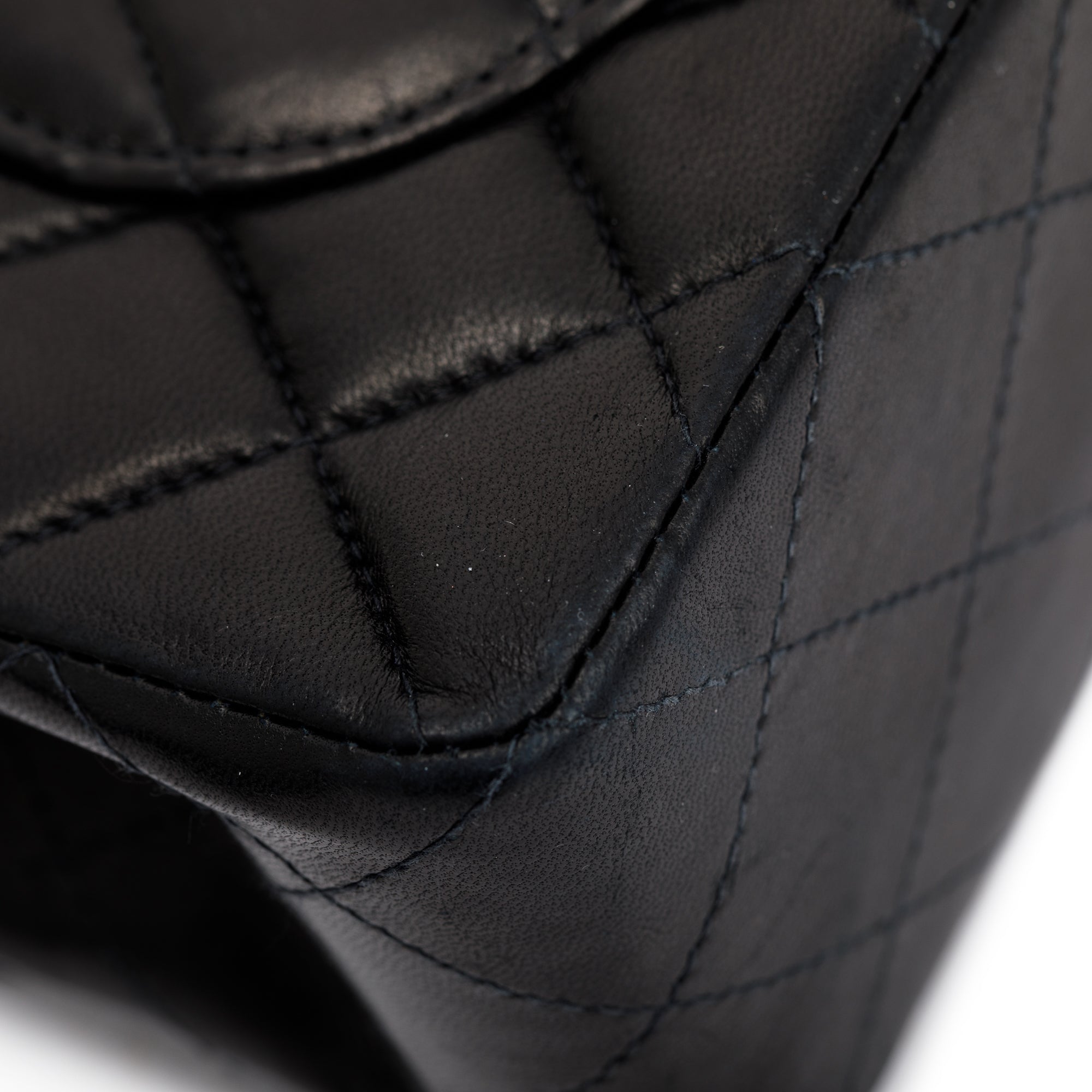 Chanel Black Lambskin Classic Small Double Flap Bag