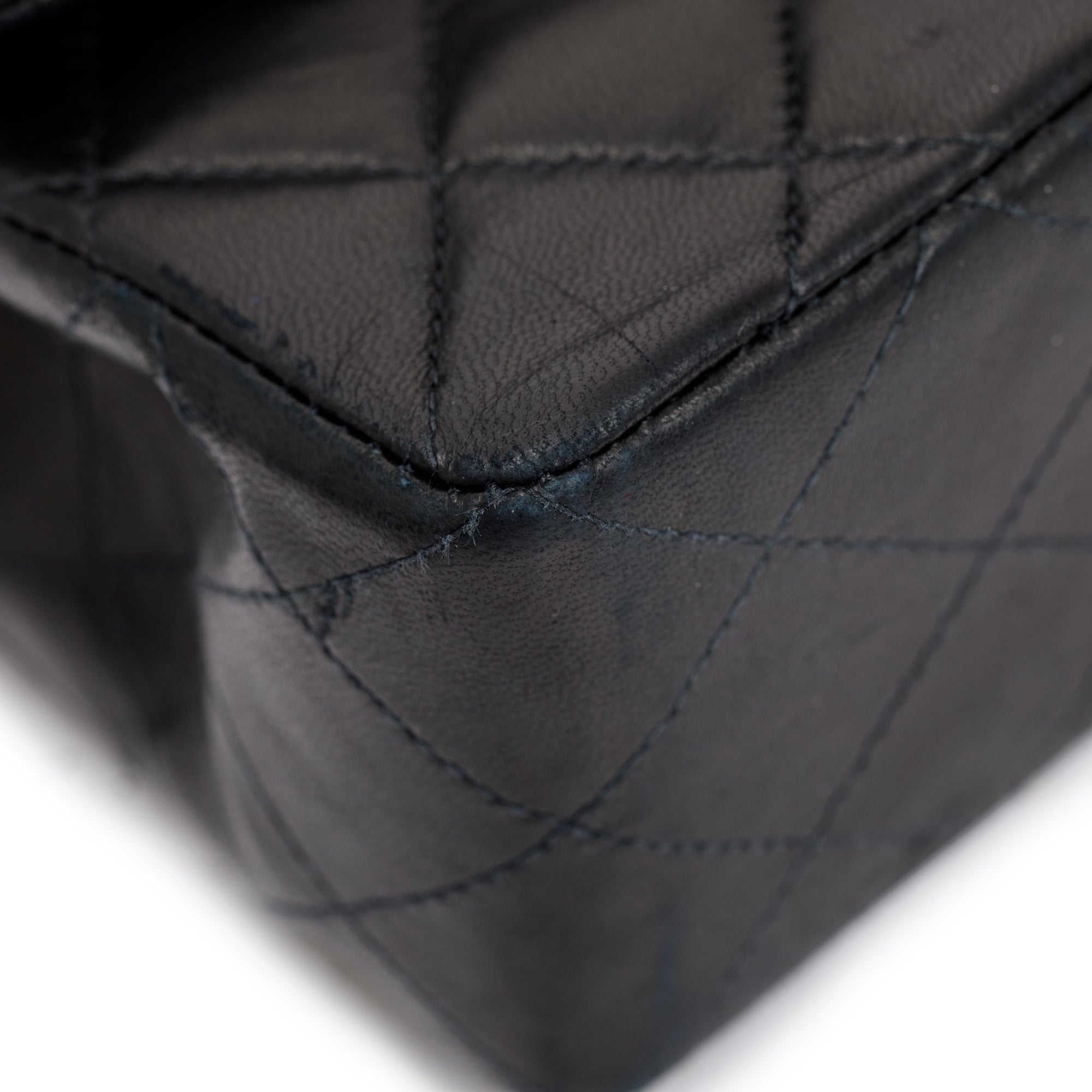 Chanel Black Lambskin Classic Small Double Flap Bag