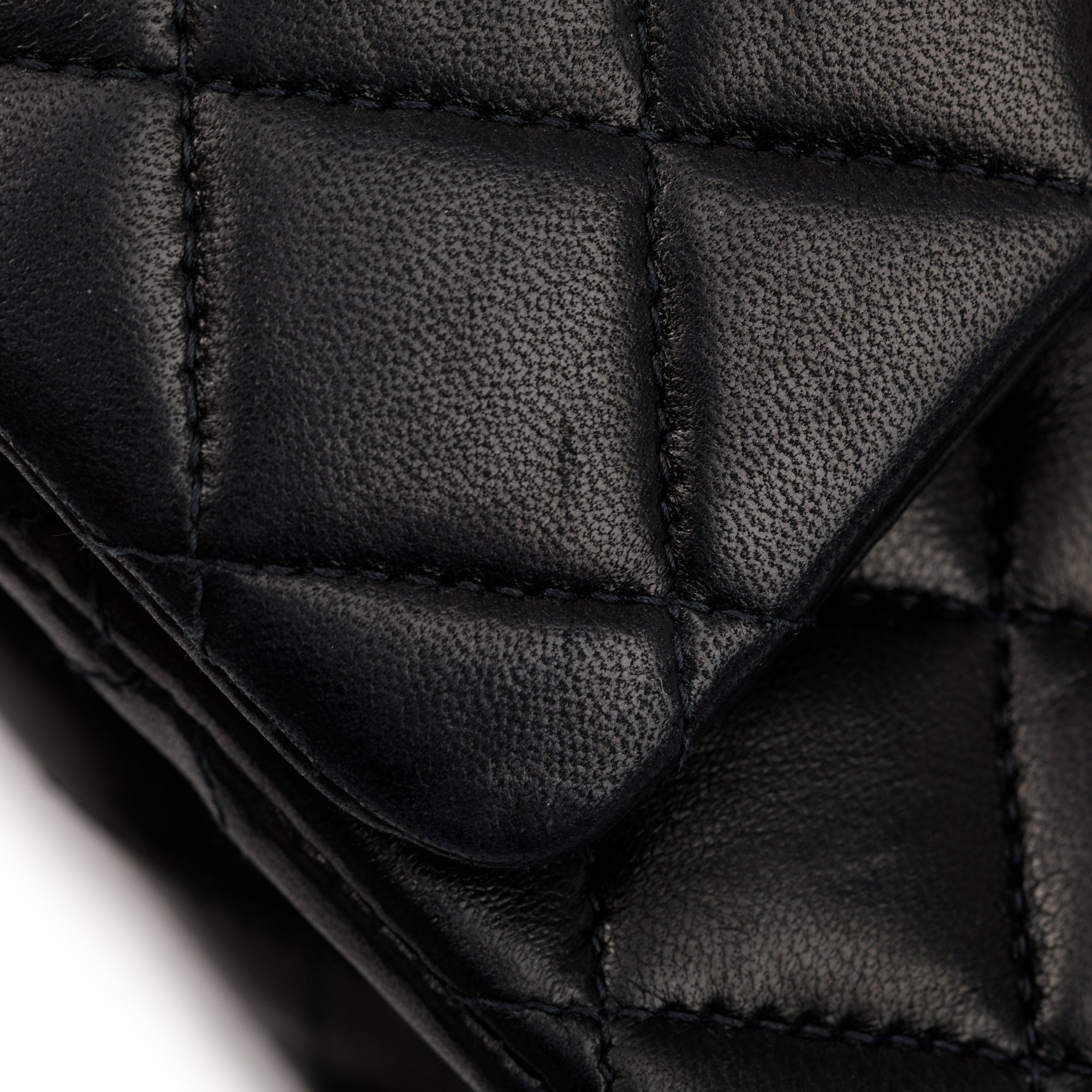 Chanel Black Lambskin Classic Small Double Flap Bag