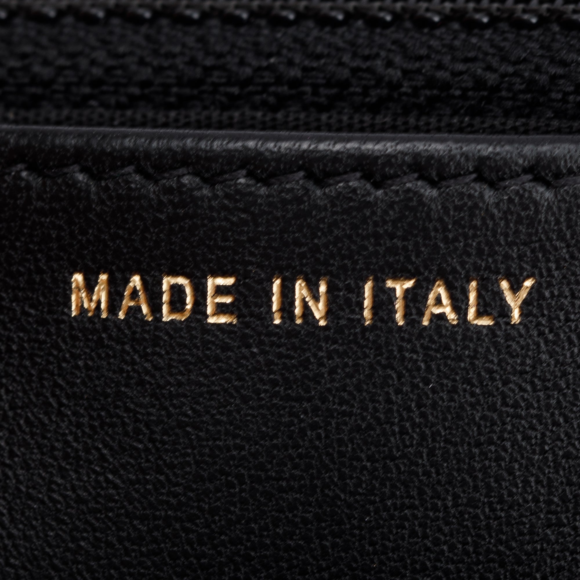 Chanel Black Lambskin Leather Boy Wallet on Chain w/ Box & Authenticity Card