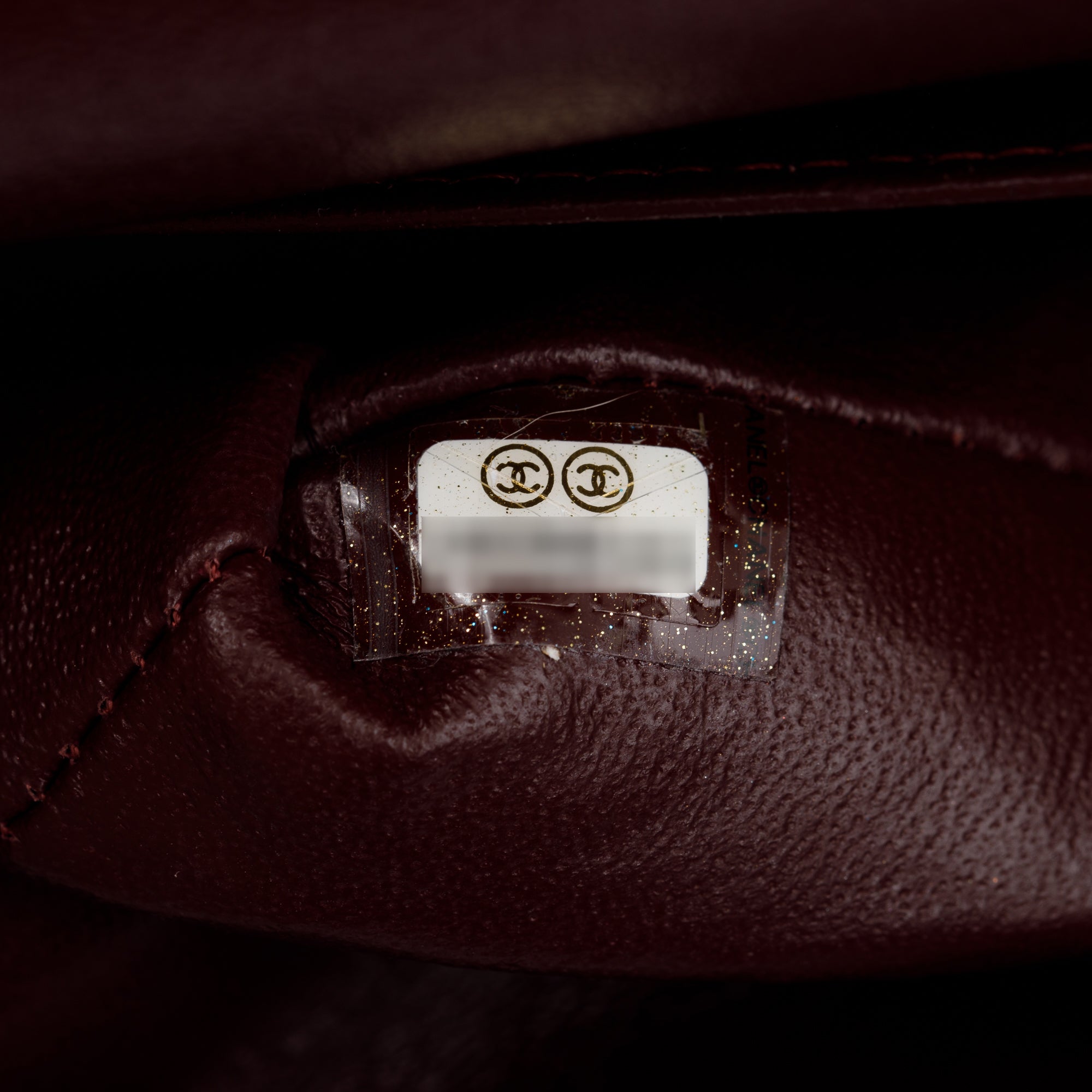 Chanel Black Lambskin Leather Classic Medium Double Flap Bag w/ Box & Authenticity Card