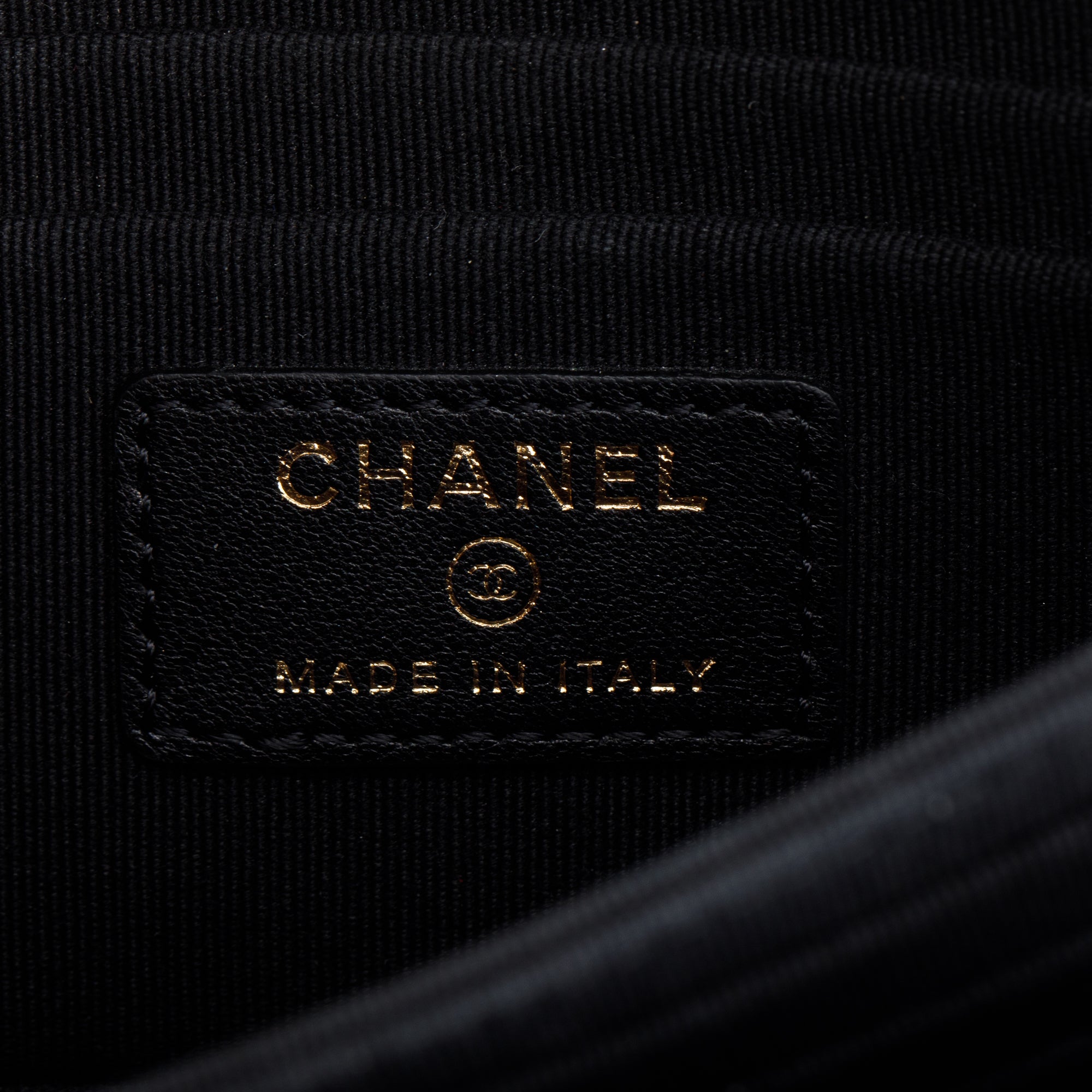 Chanel Black Lambskin Leather Mini Trendy CC Wallet on Chain