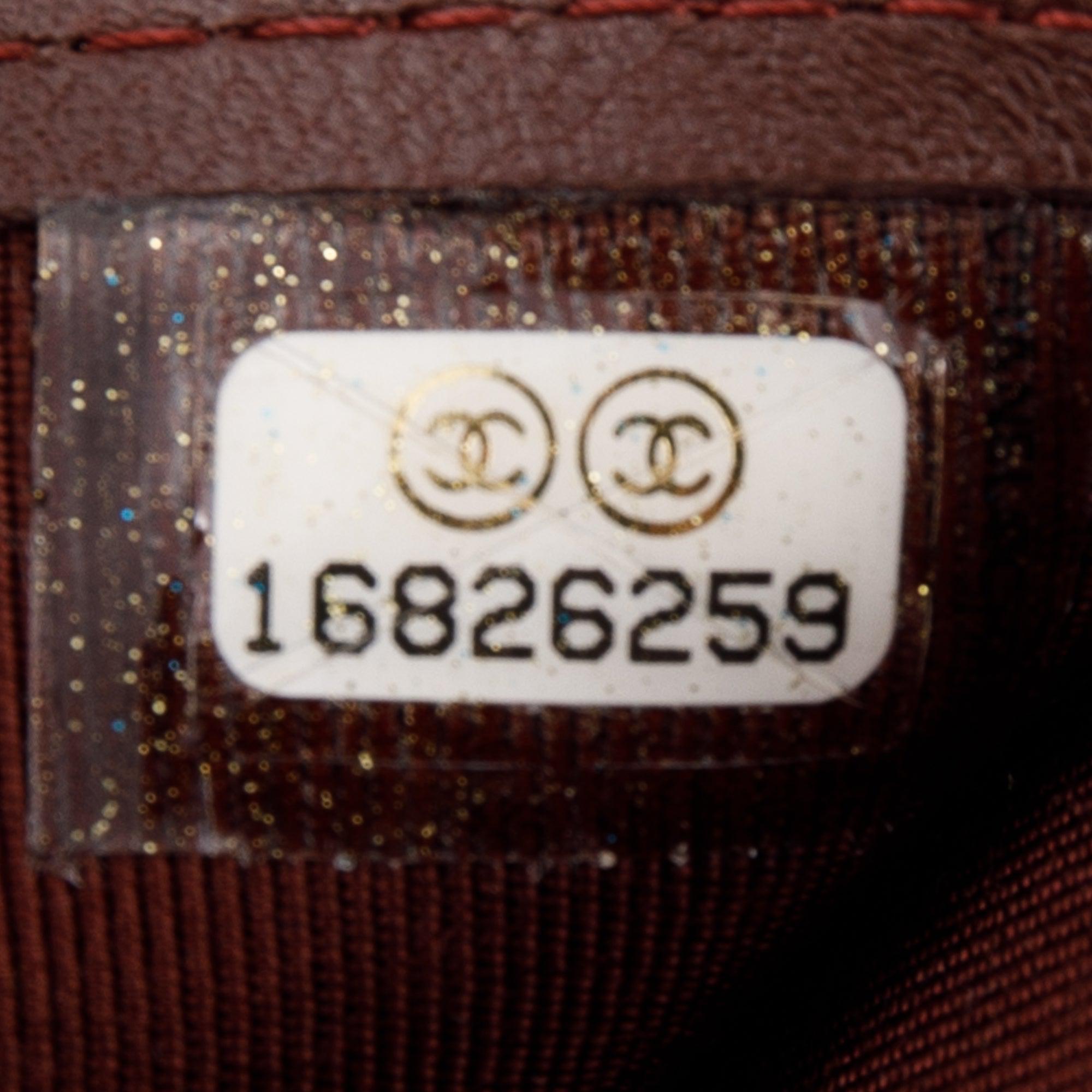 Chanel Black Lambskin Quilted Long Flap Wallet