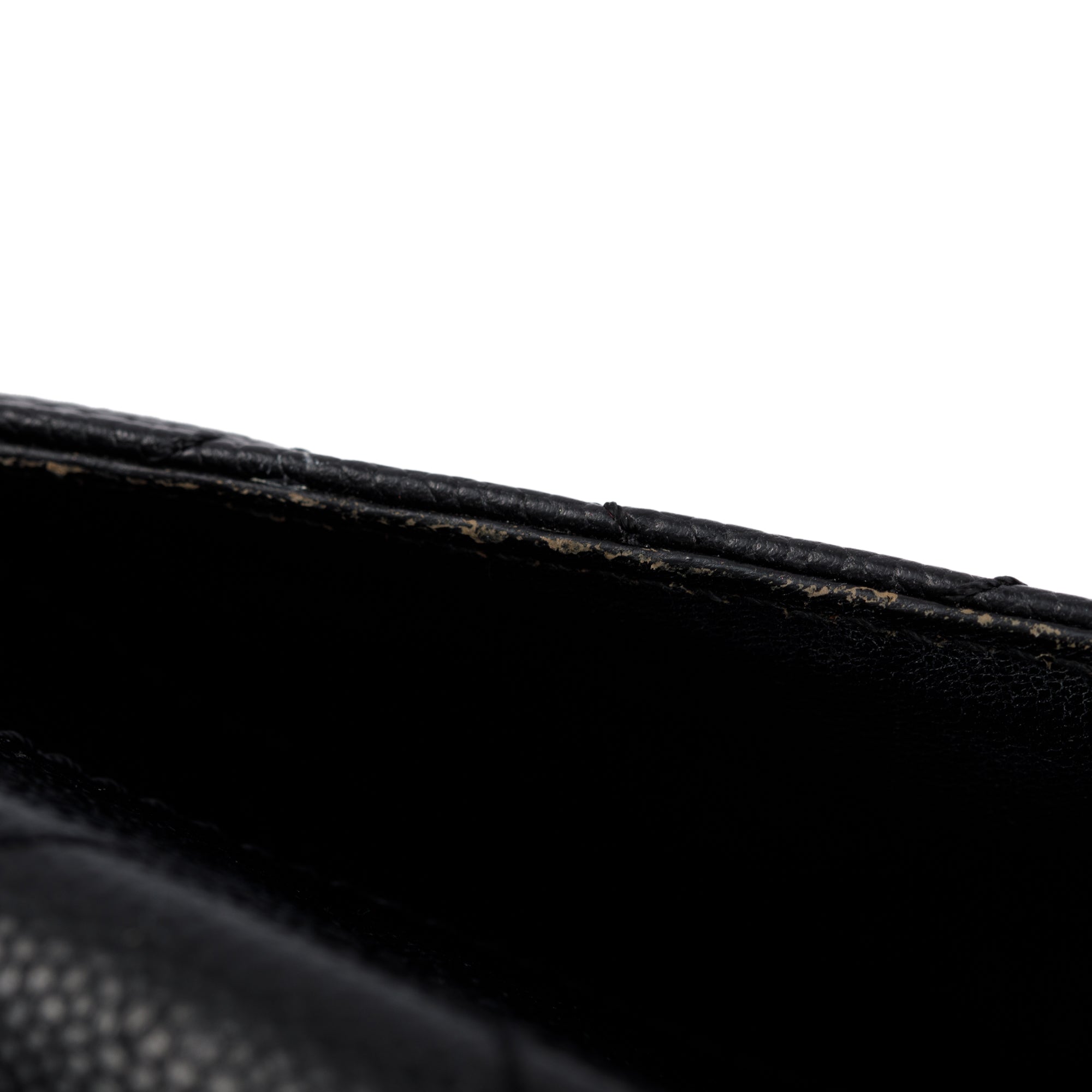 Chanel Black Quilted Caviar Leather Jumbo Kelly Top Handle Flap Bag