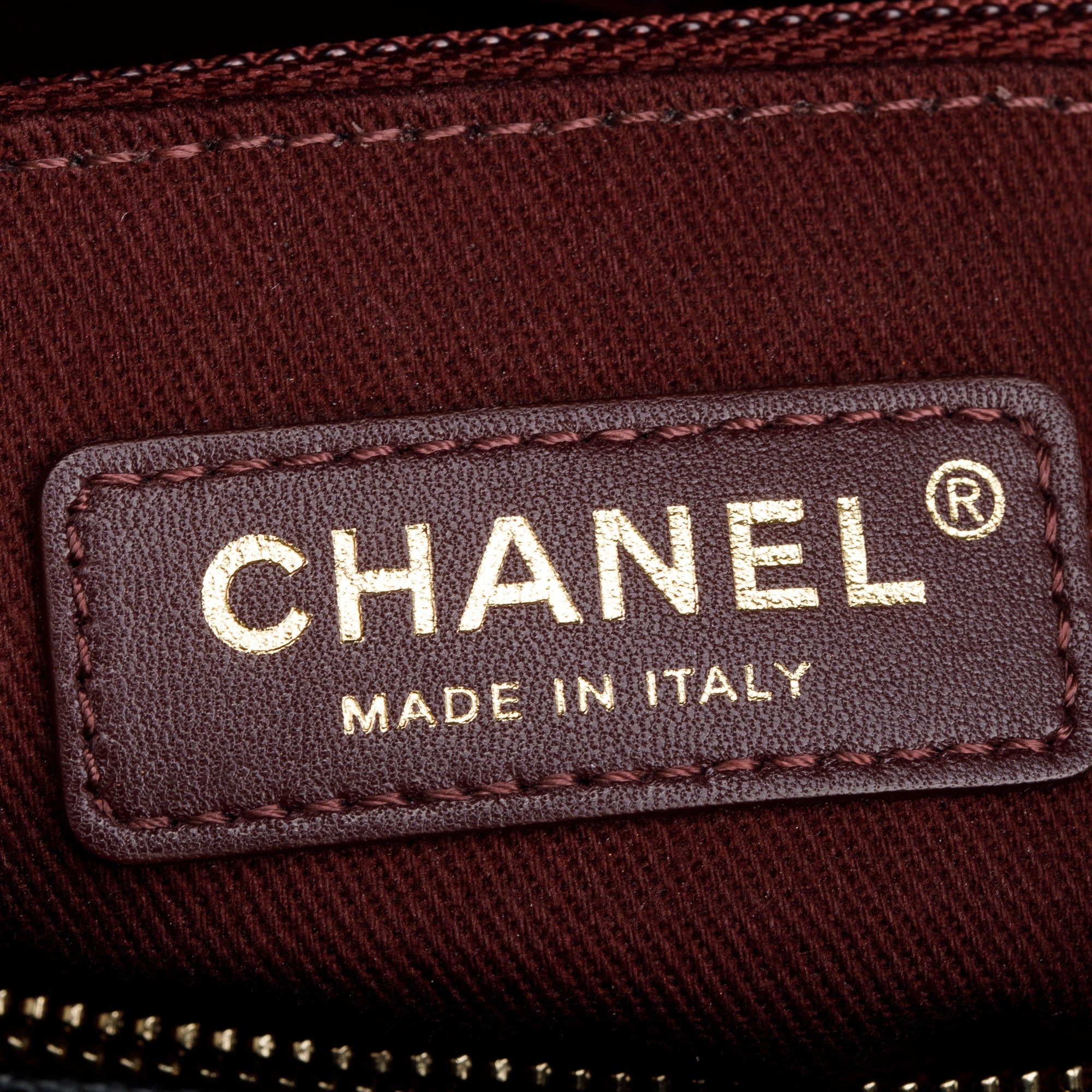 Chanel Black Quilted Caviar Leather Medium Coco Handle Bag w/ Strap, Receipt & Authenticity Card